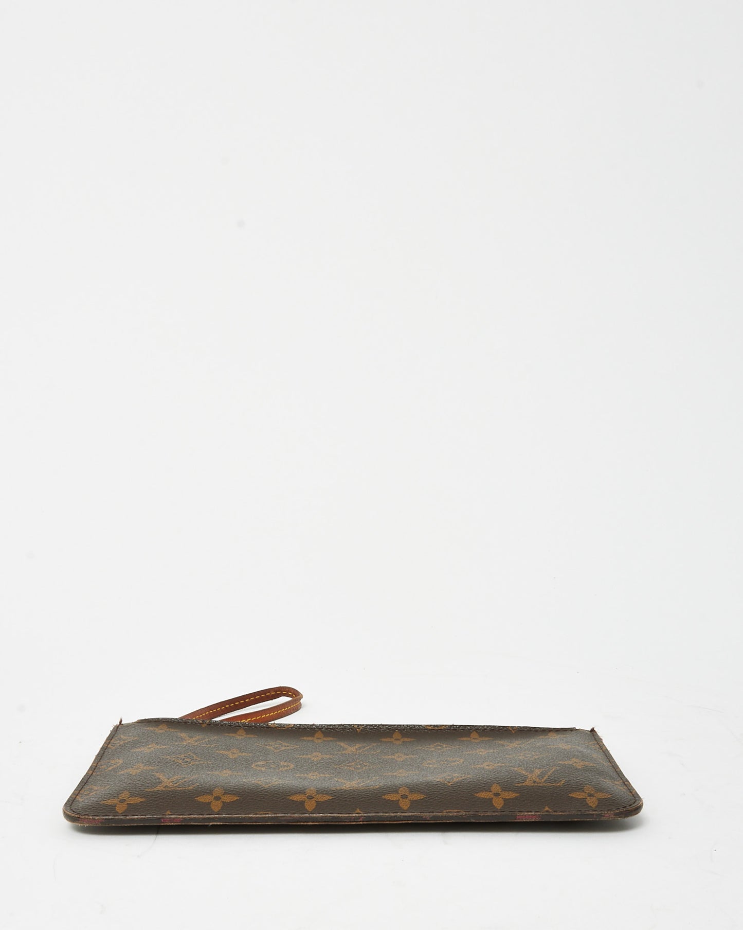 Louis Vuitton Monogram Coated Canvas Neverfull Pouch