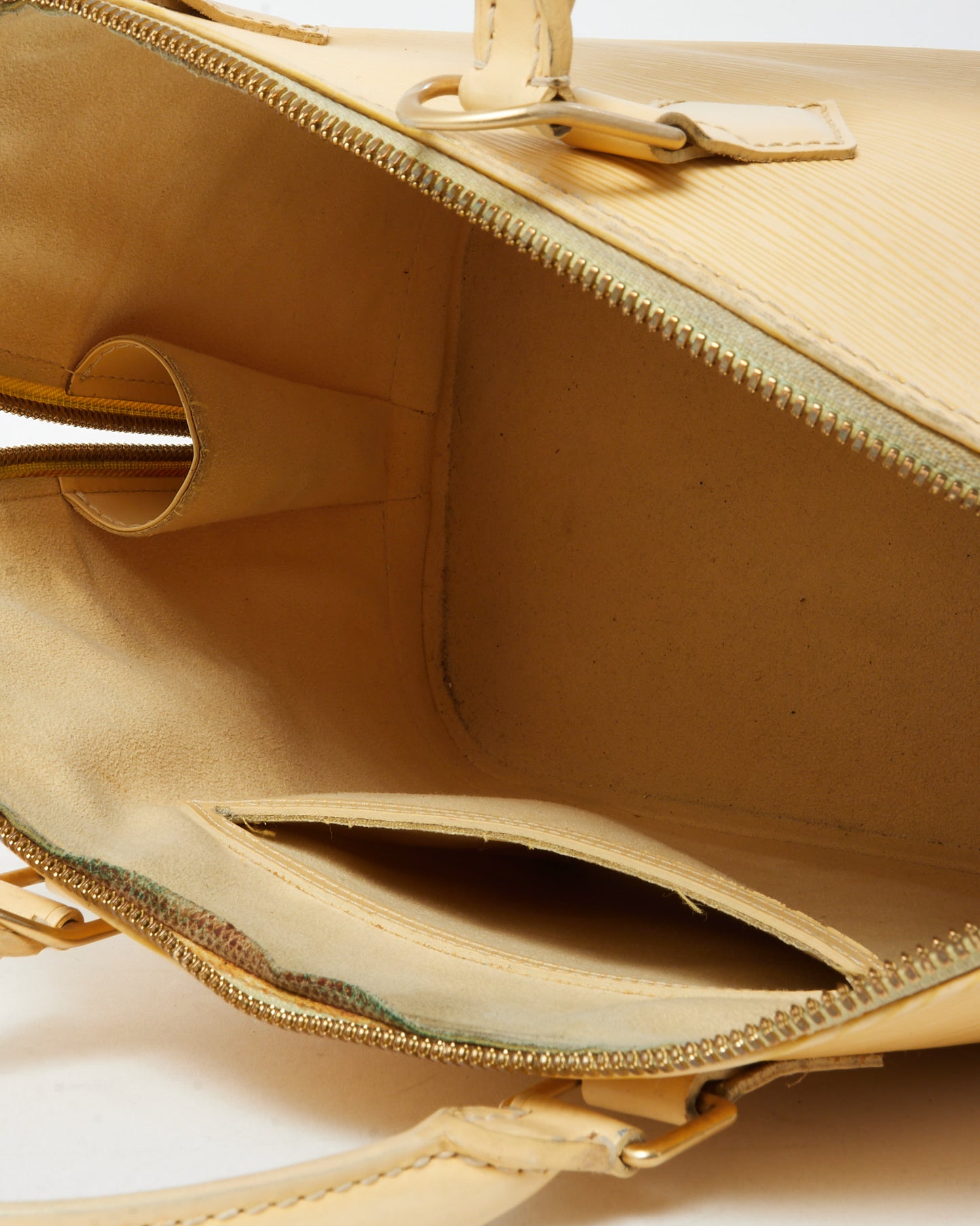 Louis Vuitton Vanilla Epi Leather Alma PM Bag