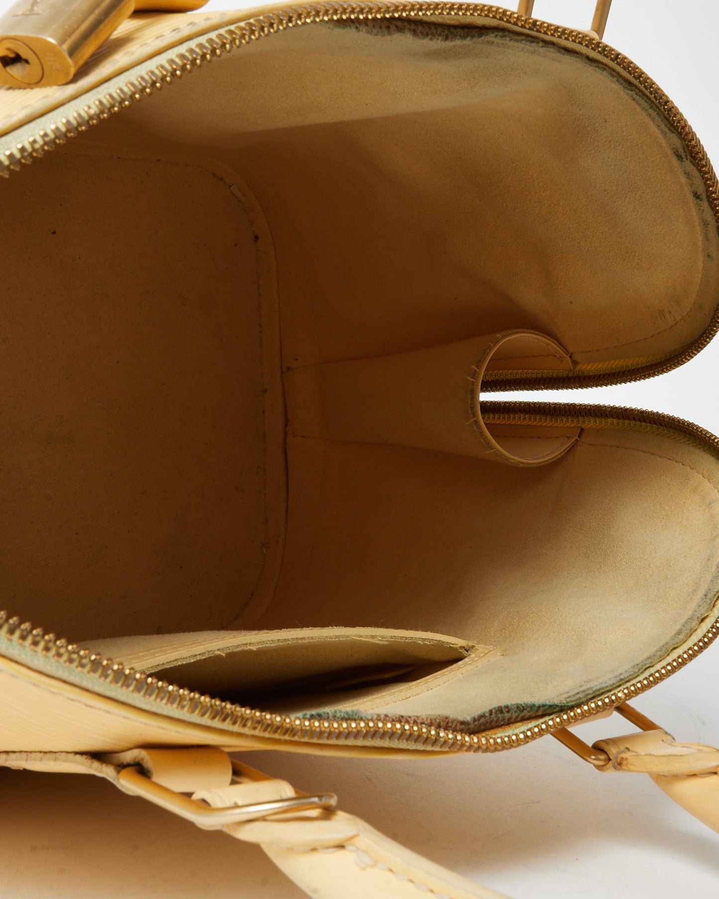 Louis Vuitton Vanilla Epi Leather Alma PM Bag