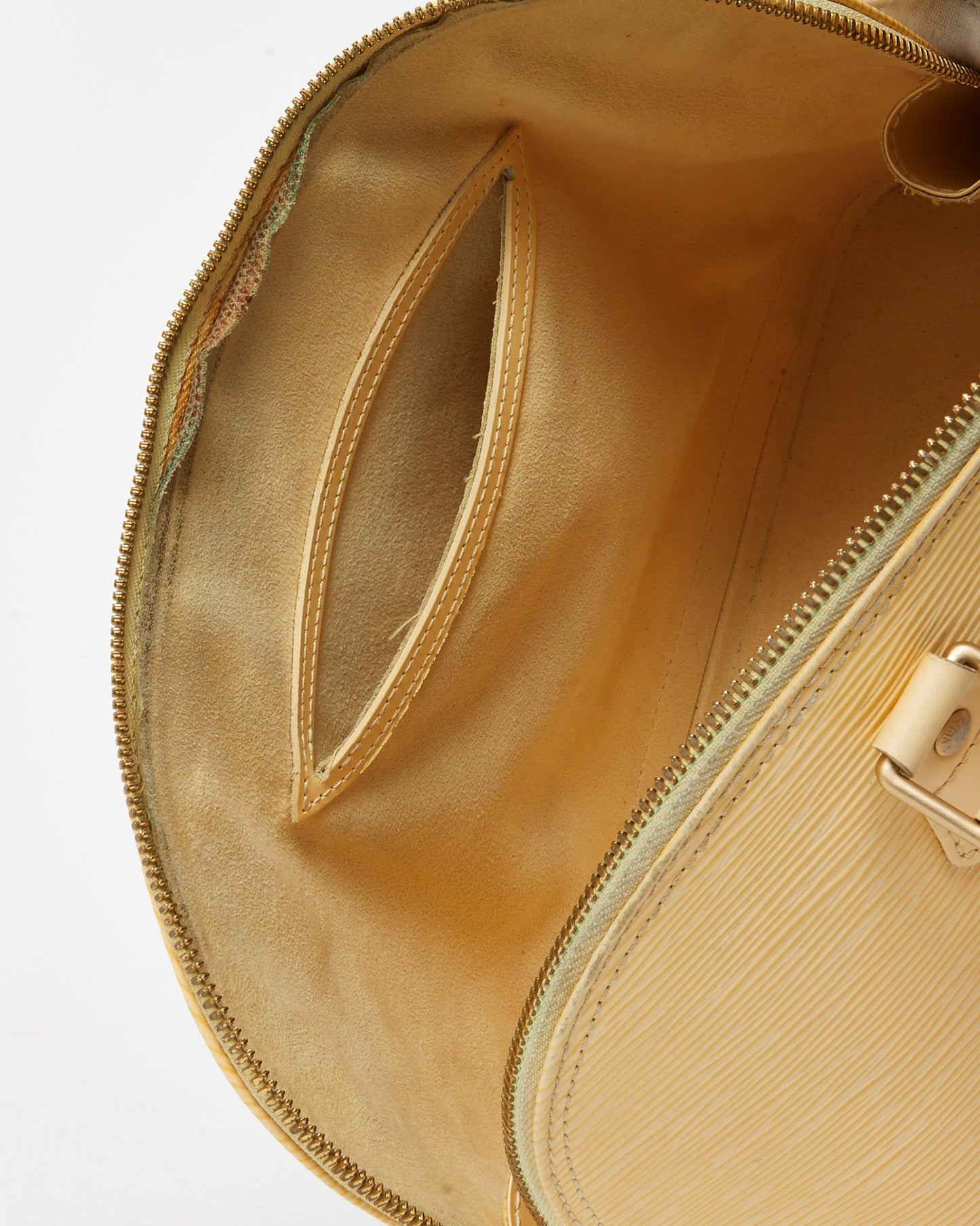 Louis Vuitton Vanilla Epi Leather Alma PM Bag