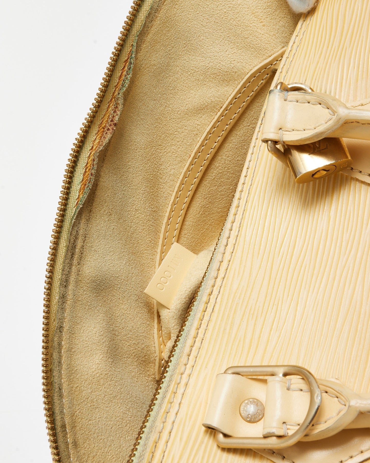 Louis Vuitton Vanilla Epi Leather Alma PM Bag