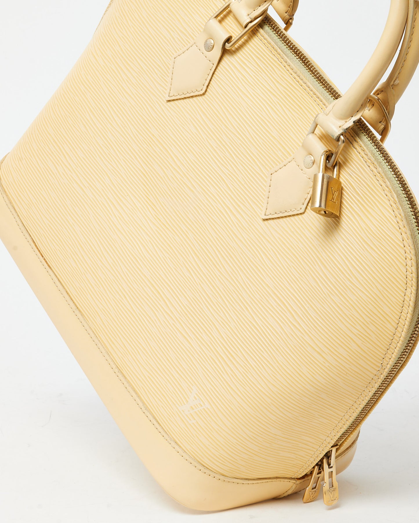 Louis Vuitton Vanilla Epi Leather Alma PM Bag