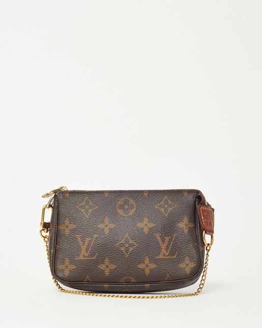 Louis Vuitton Monogram Coated Canvas Mini Pochette Accessoires