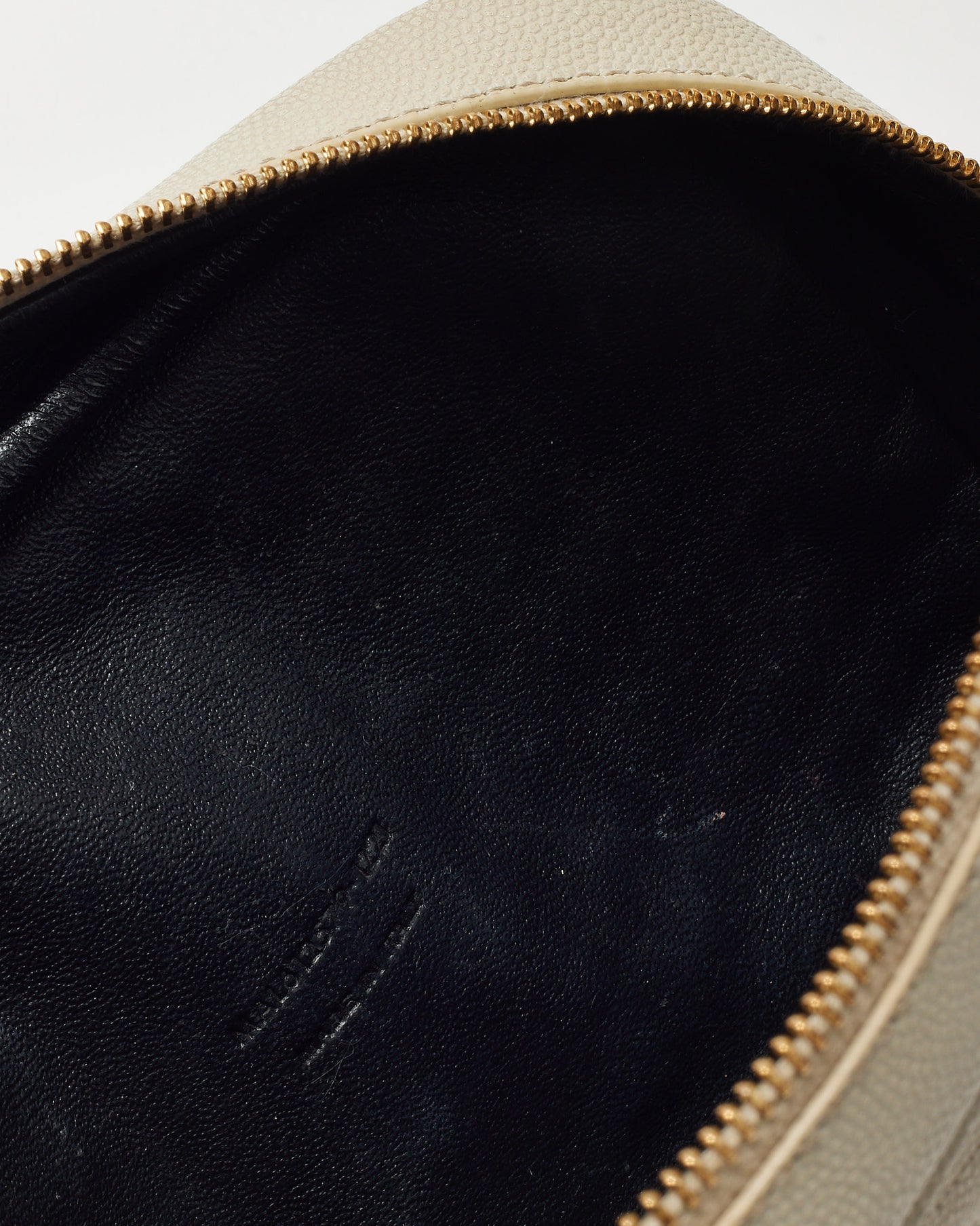 Sac bandoulière chaîne mini Lou YSL Saint Laurent rose poudré chevron grain de poudre SHW