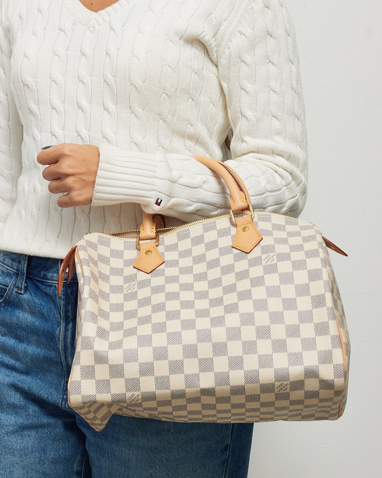 Louis Vuitton Damier Ebène Toile Speedy 30