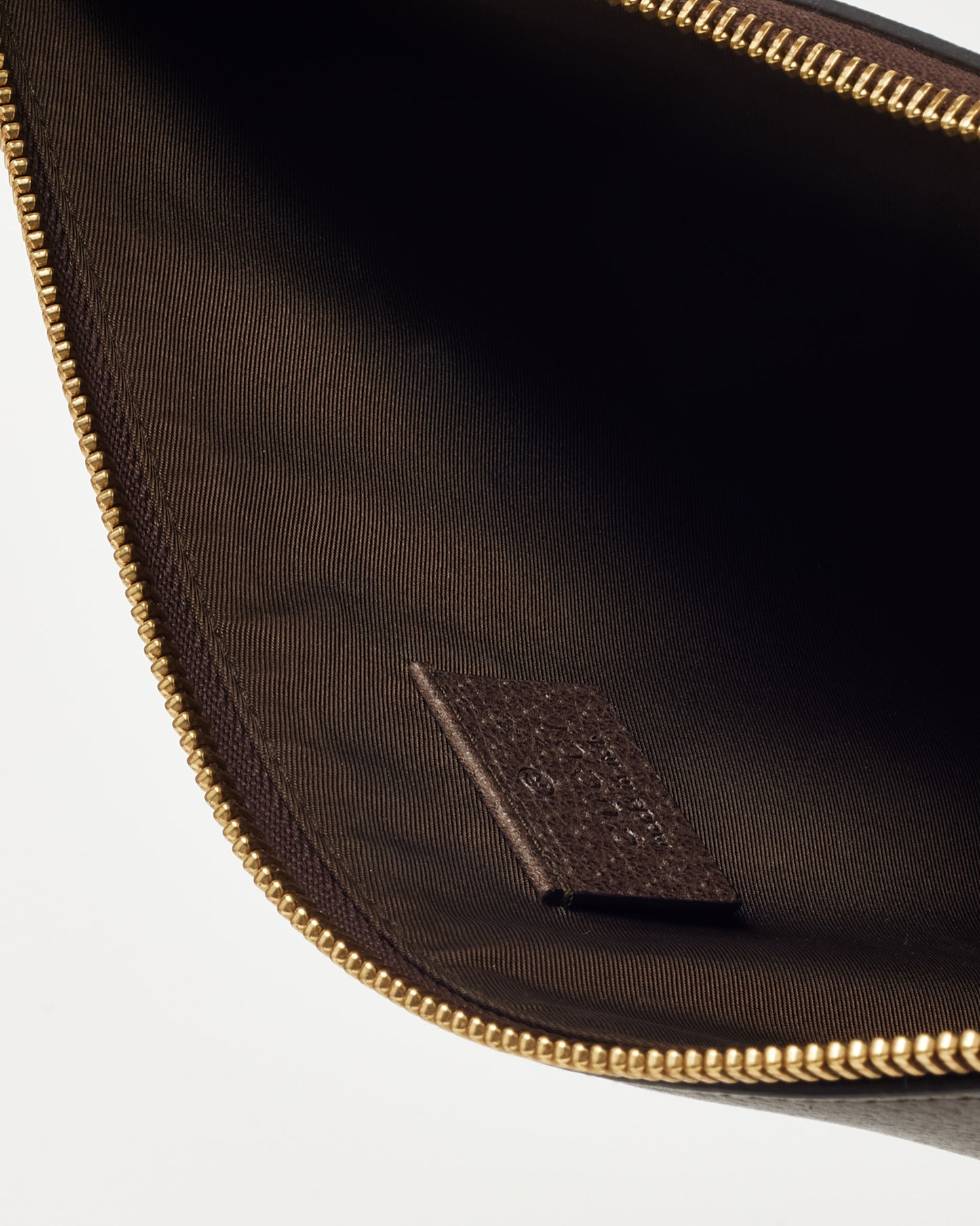 Pochette de soirée/à dragonne Gucci en cuir grainé noir avec mors 1955 doré