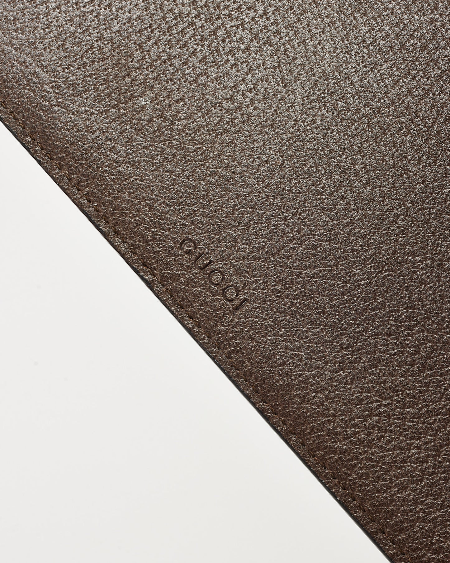 Pochette de soirée/à dragonne Gucci en cuir grainé noir avec mors 1955 doré