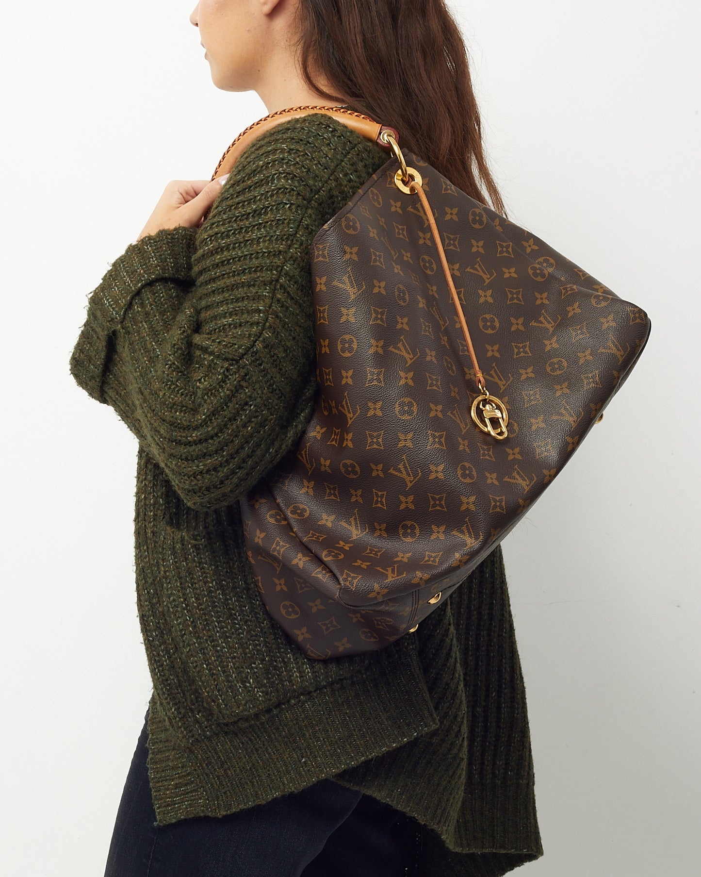 Louis Vuitton Monogram Canvas Artsy MM Shoulder Bag