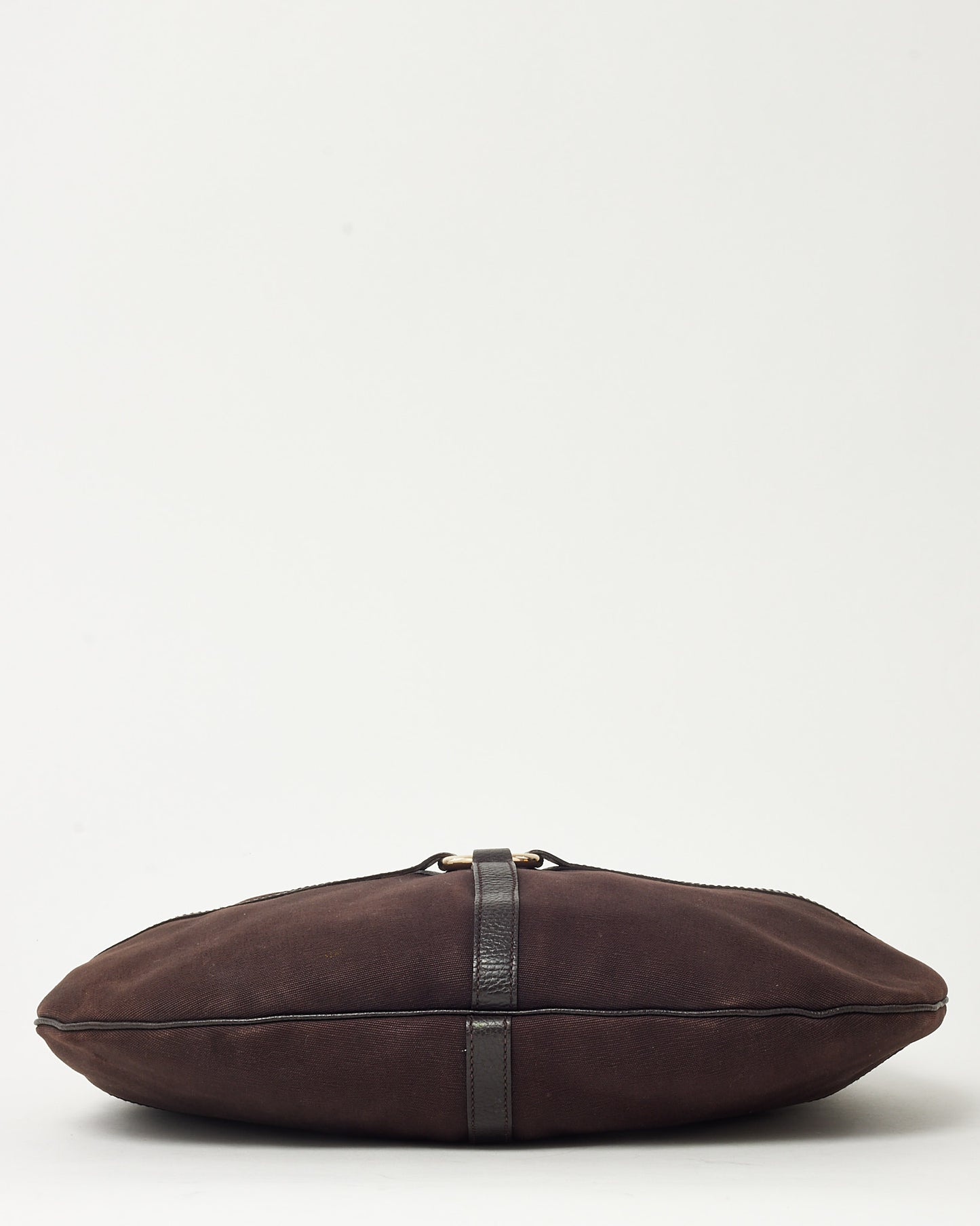 Gucci Brown Canvas and Leather Detail GG Reins Hobo Bag Shoulder Bag