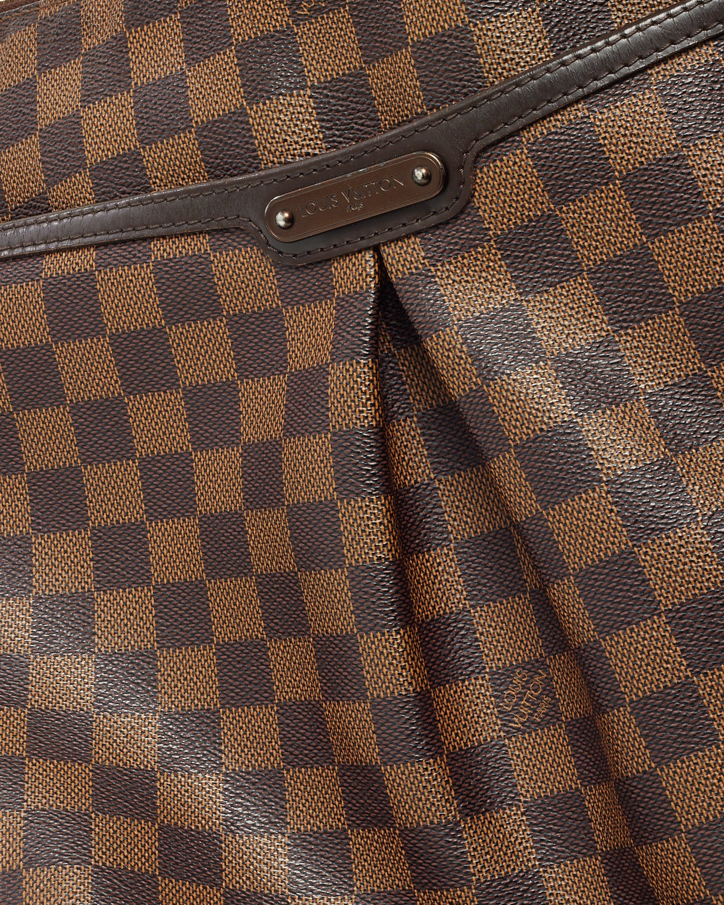 Louis Vuitton Damier Ebene Canvas Bloomsbury GM Crossbody Bag