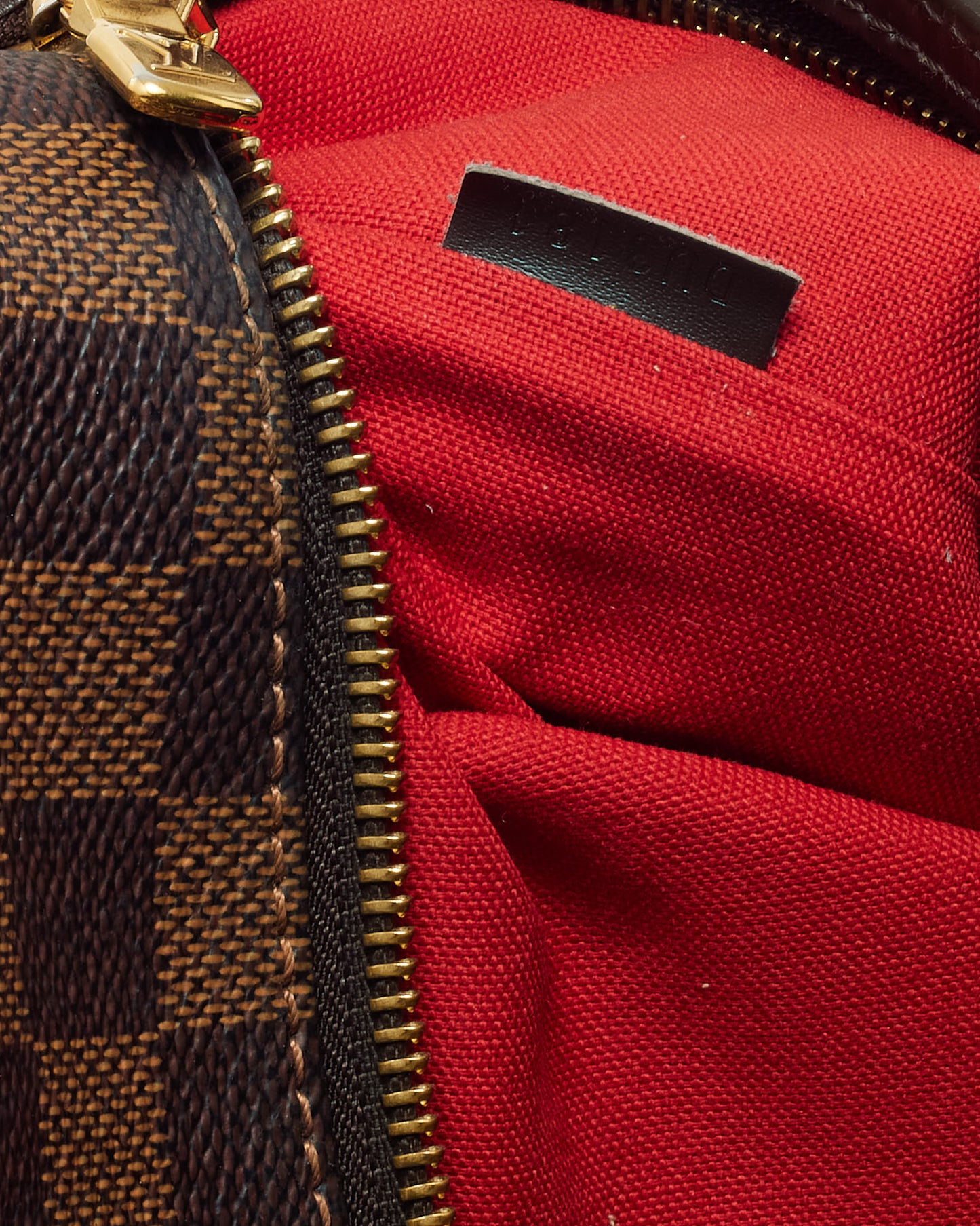 Louis Vuitton Damier Ebene Canvas Bloomsbury GM Crossbody Bag