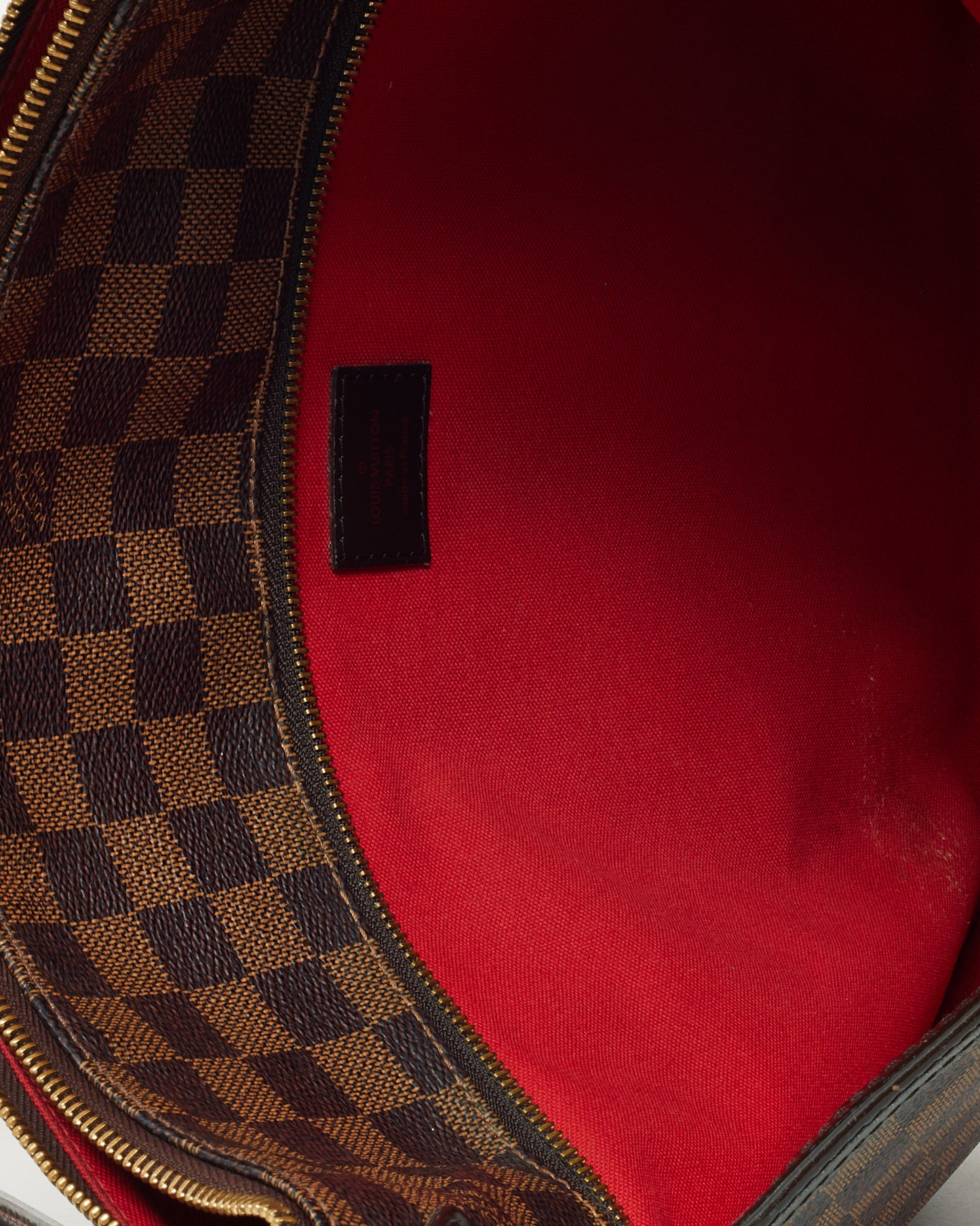 Louis Vuitton Damier Ebene Canvas Bloomsbury GM Crossbody Bag