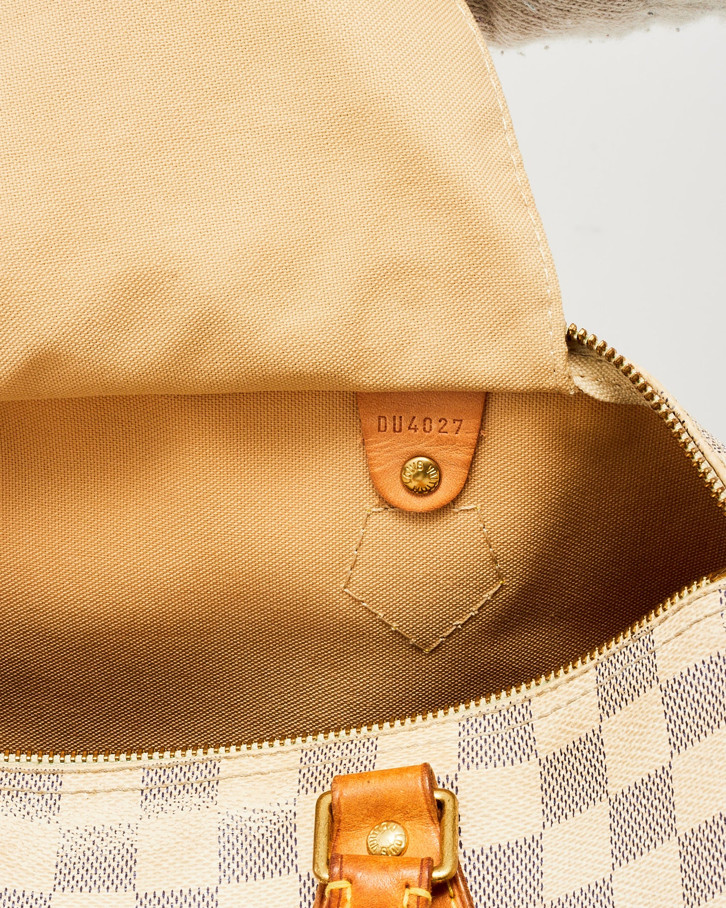 Louis Vuitton Damier Azur Coated Canvas Speedy 30
