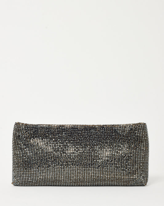 Sac seau Marie Jane à franges en daim rouge Christian Louboutin