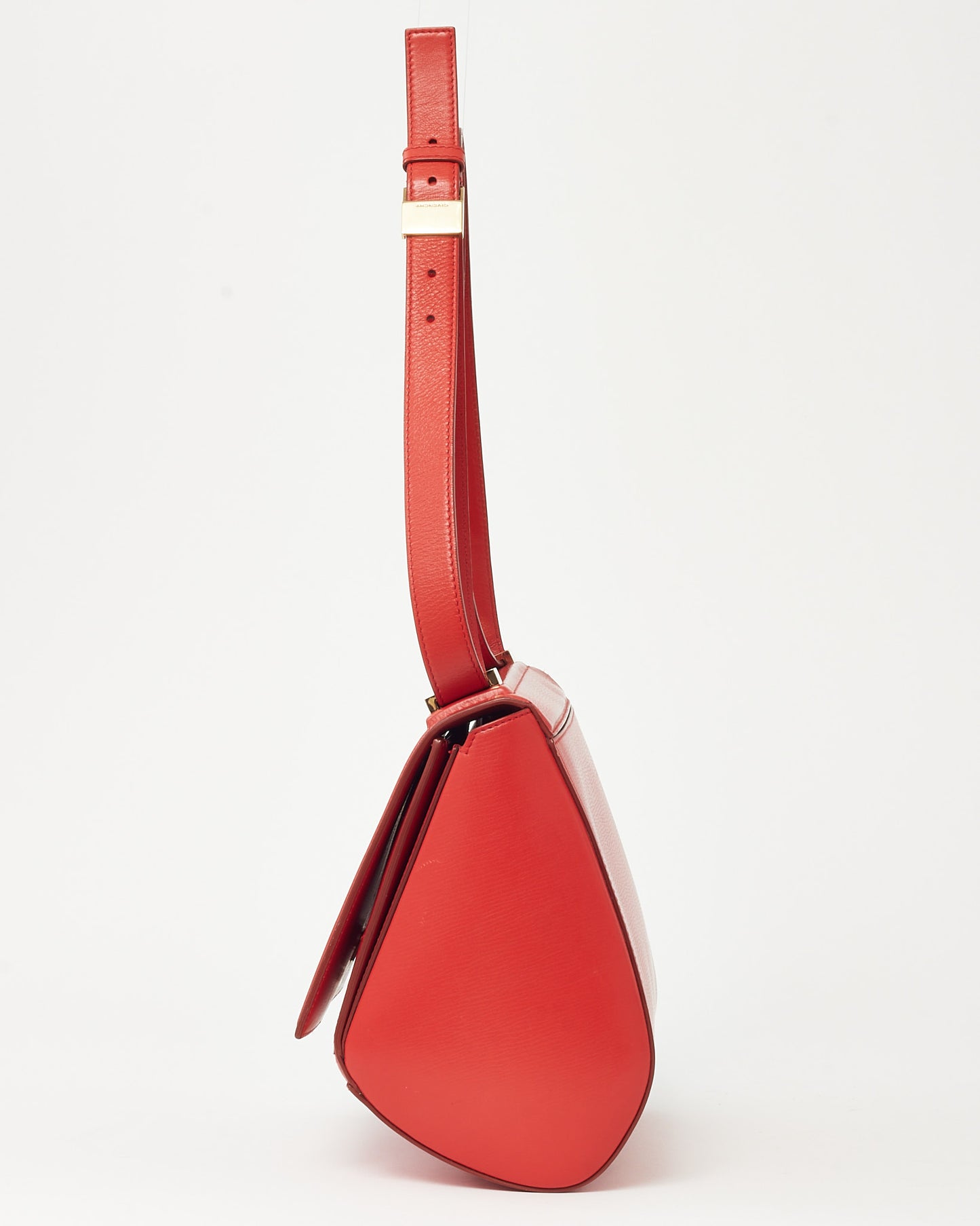 Givenchy Red Grained Leather Medium Pandora Box Crossbody Bag