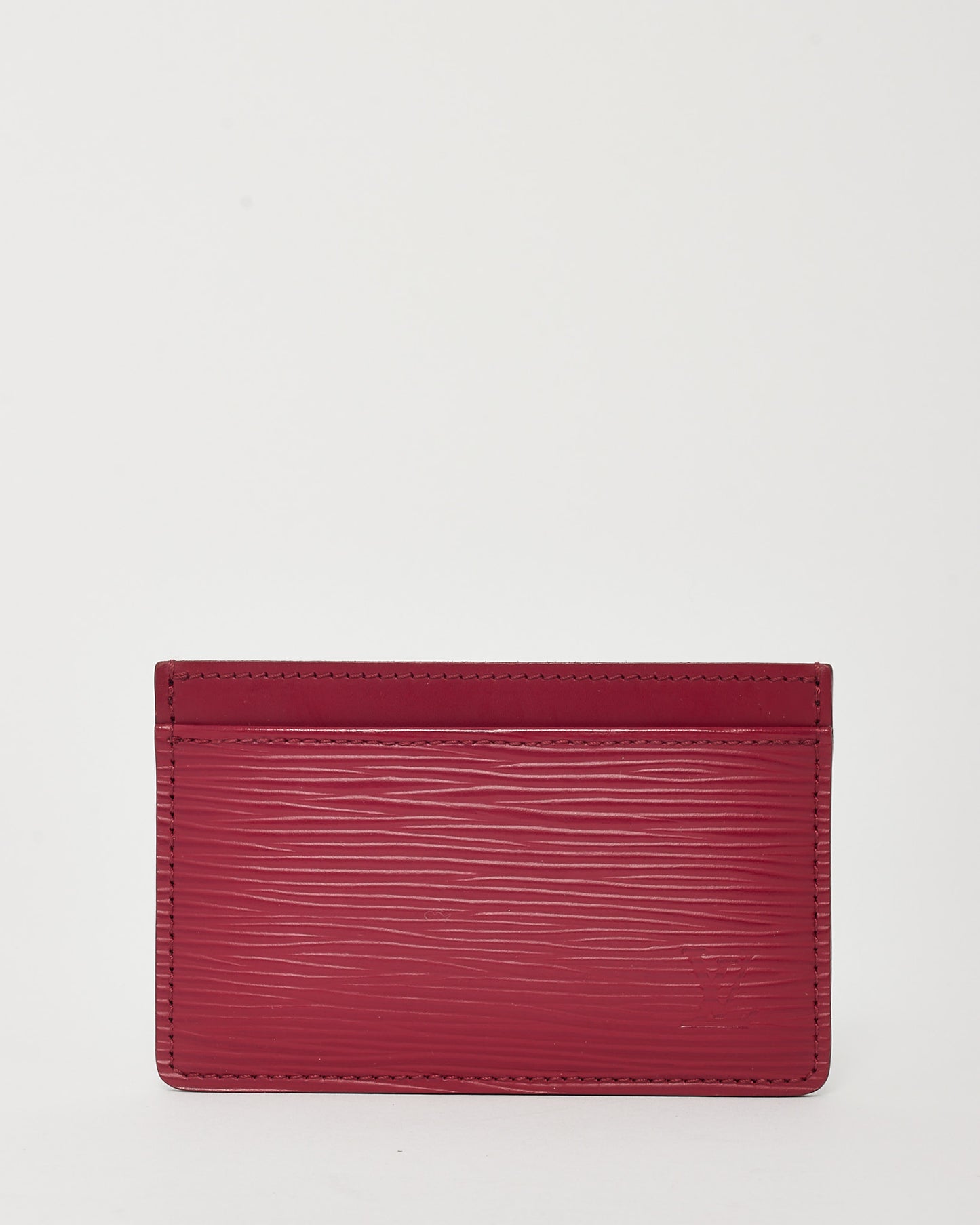 Louis Vuitton Framboise Fuchsia Epi Leather Card Holder