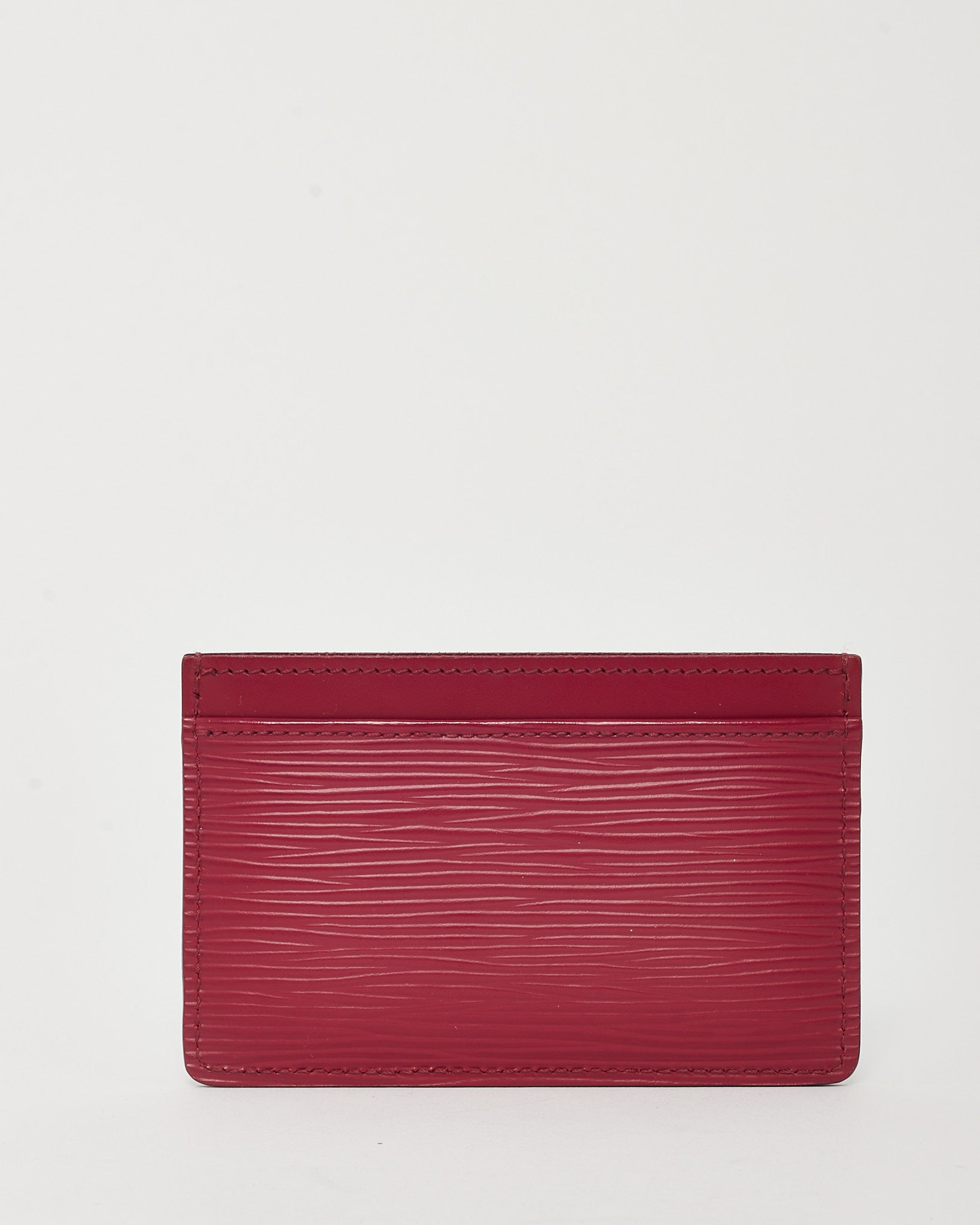 Buy Louis Vuitton Framboise Fuchsia Epi Leather Card Holder