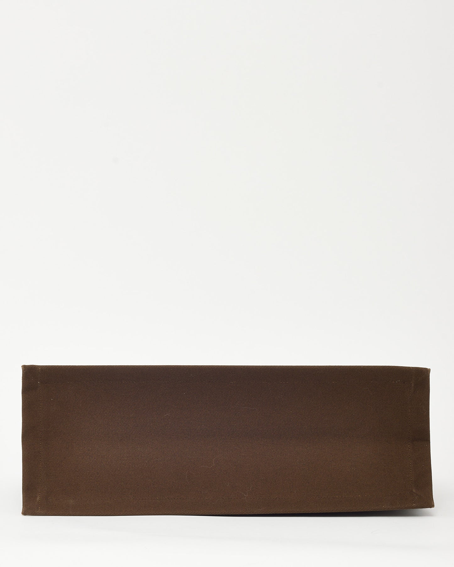 Sac cabas Saint Laurent Rive Gauche grand modèle en lin kaki