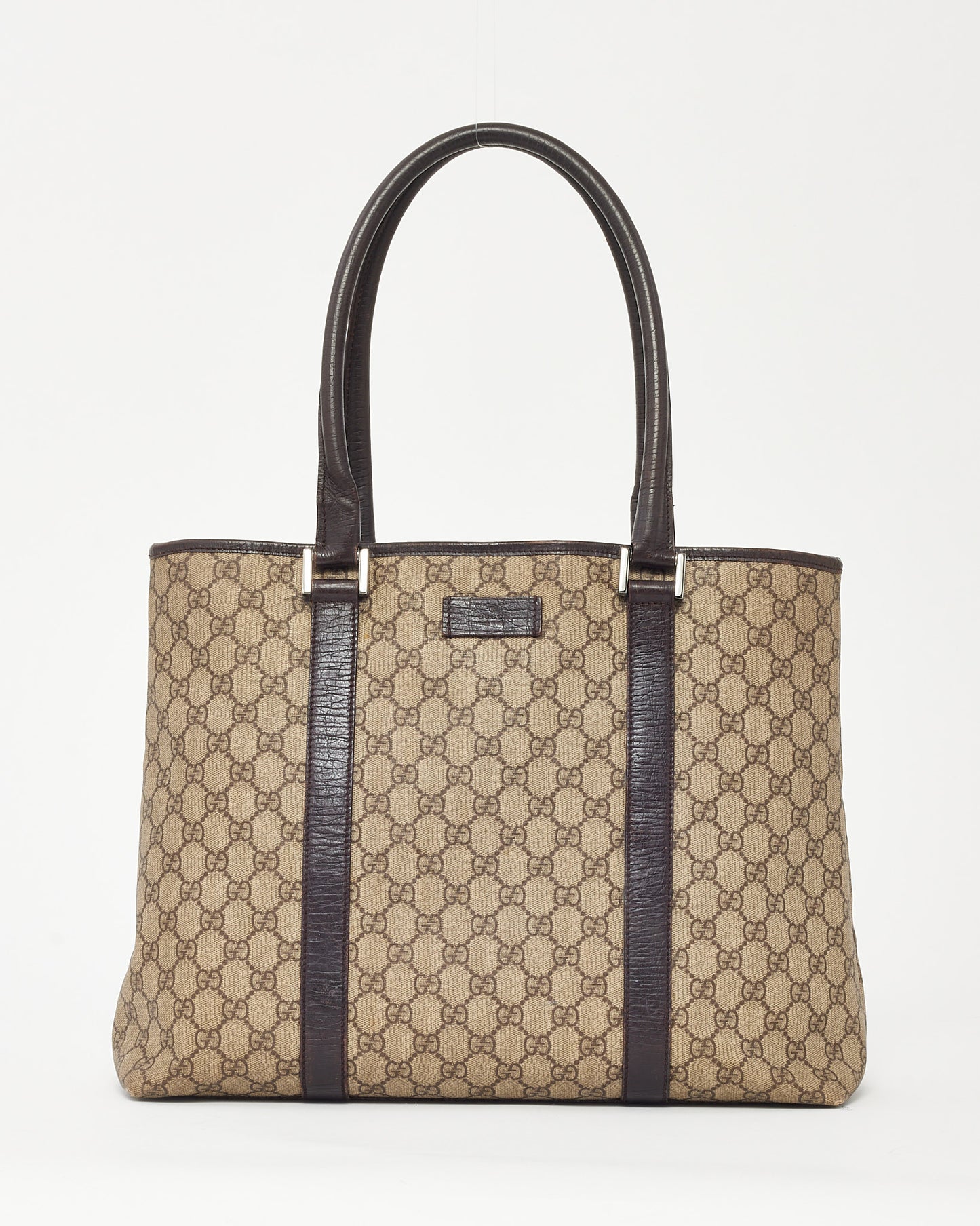 Sac Hobo Gucci Grand Modèle Soho GG en Cuir de Veau Grainé Noir avec Bandoulière