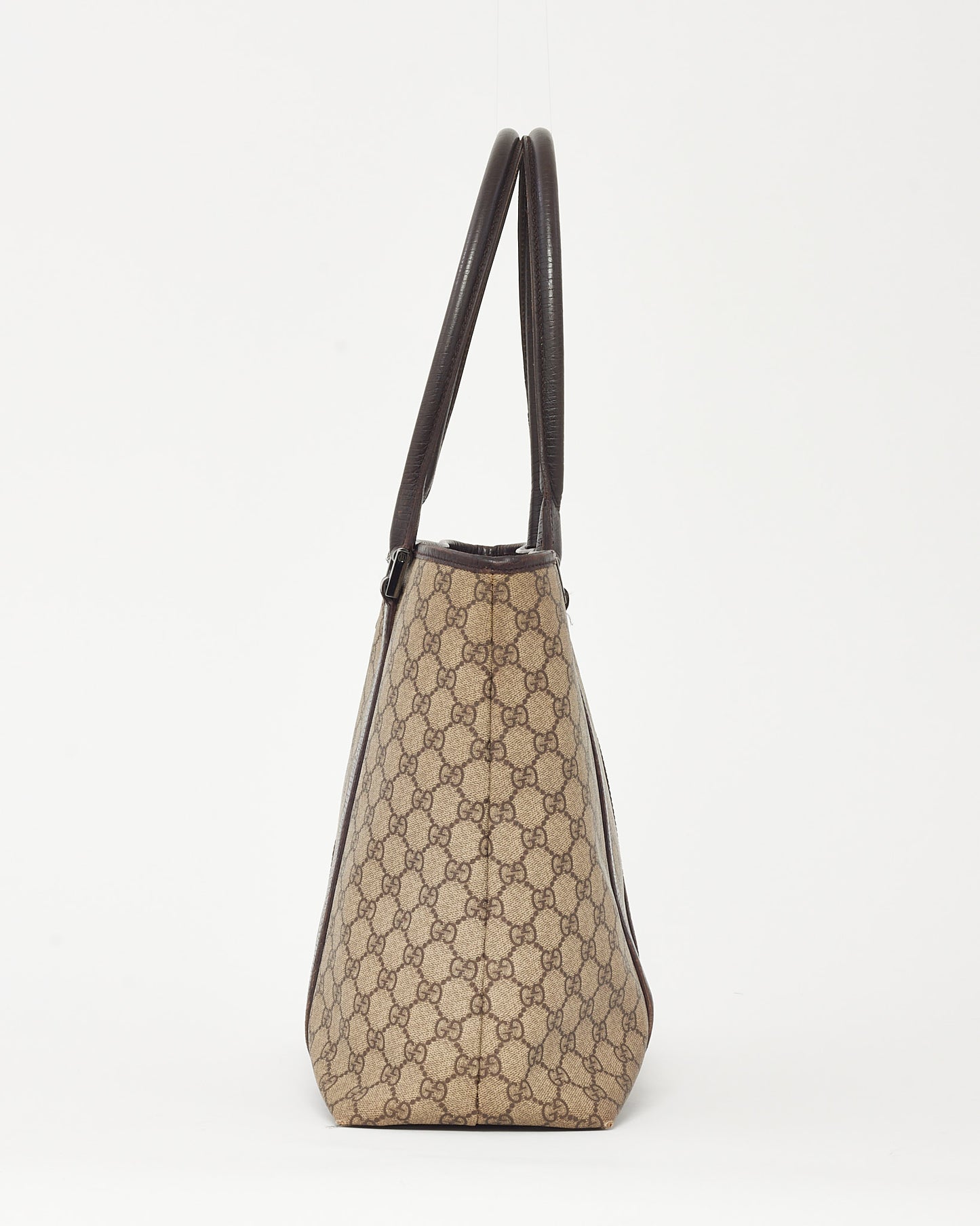 Sac Hobo Gucci Grand Modèle Soho GG en Cuir de Veau Grainé Noir avec Bandoulière