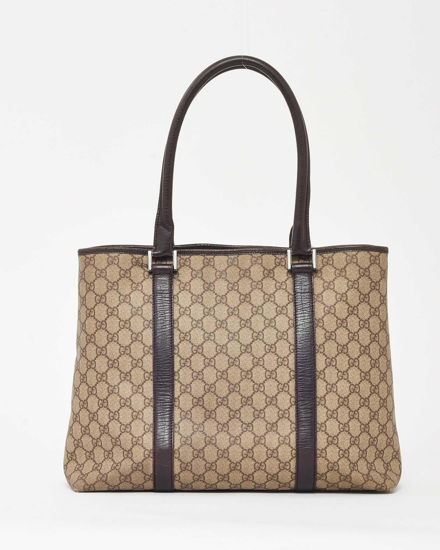 Sac Hobo Gucci Grand Modèle Soho GG en Cuir de Veau Grainé Noir avec Bandoulière