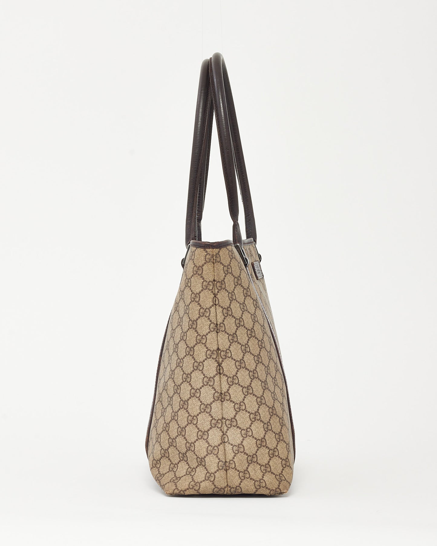Sac Hobo Gucci Grand Modèle Soho GG en Cuir de Veau Grainé Noir avec Bandoulière