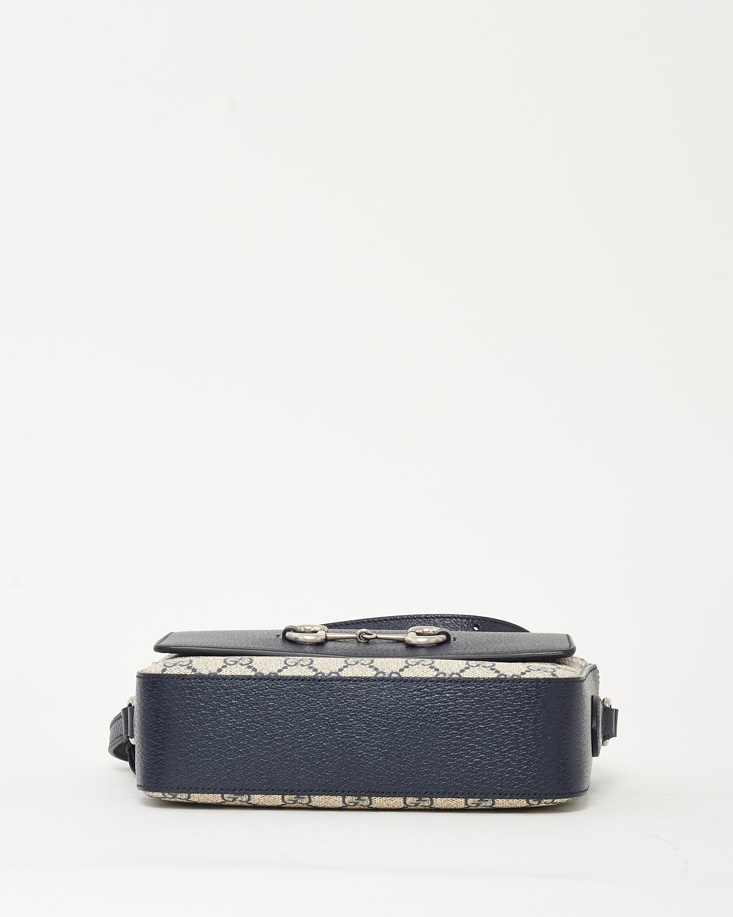 Sac bandoulière Gucci Horsebit 1955 petit modèle en toile monogrammée