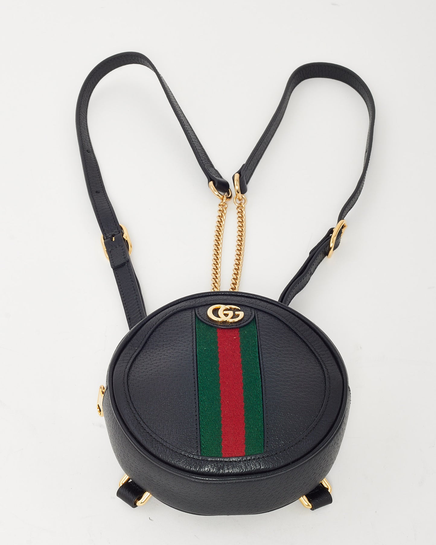 Sac bandoulière Gucci Horsebit 1955 petit modèle en toile monogrammée