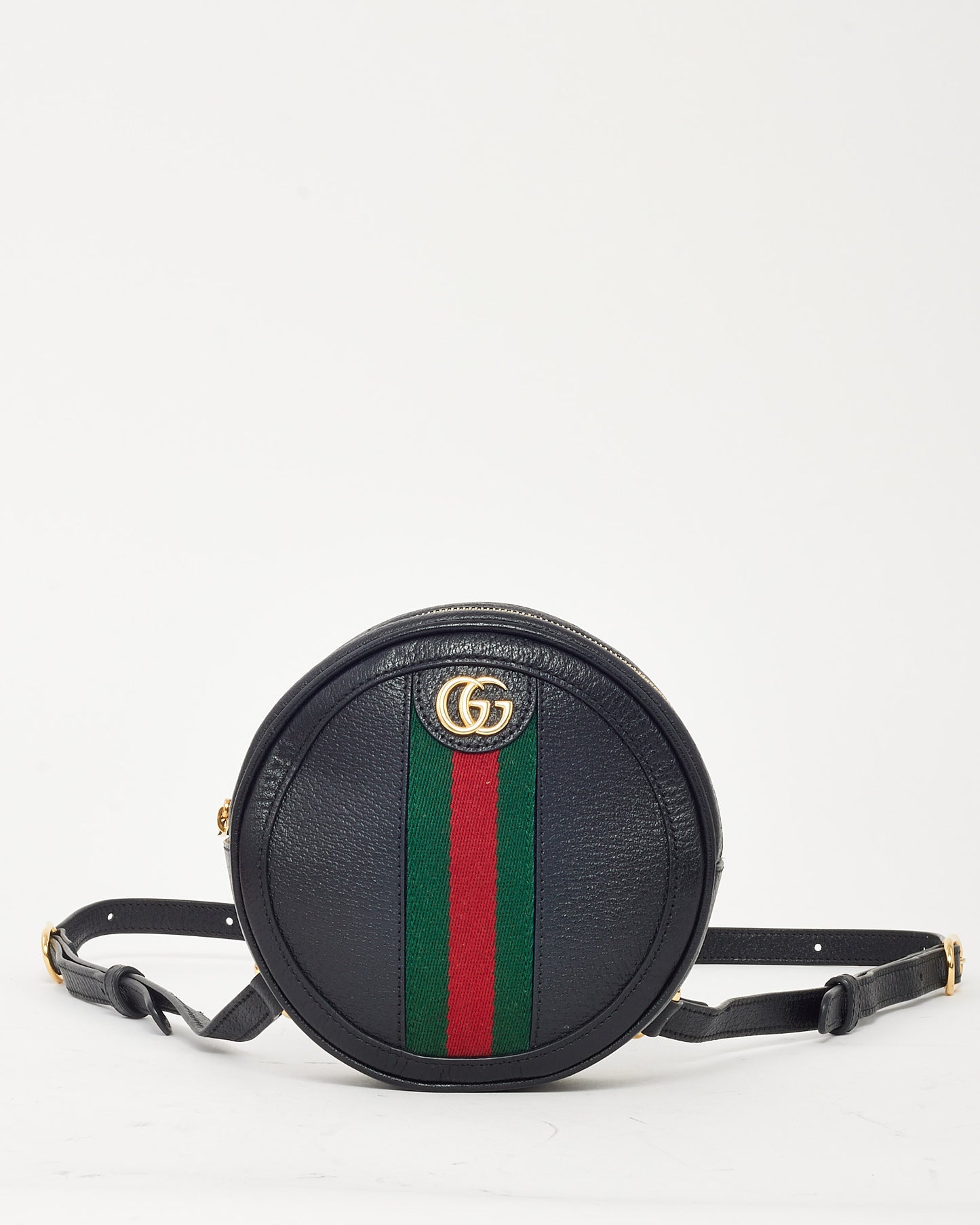 Sac bandoulière Gucci Horsebit 1955 petit modèle en toile monogrammée