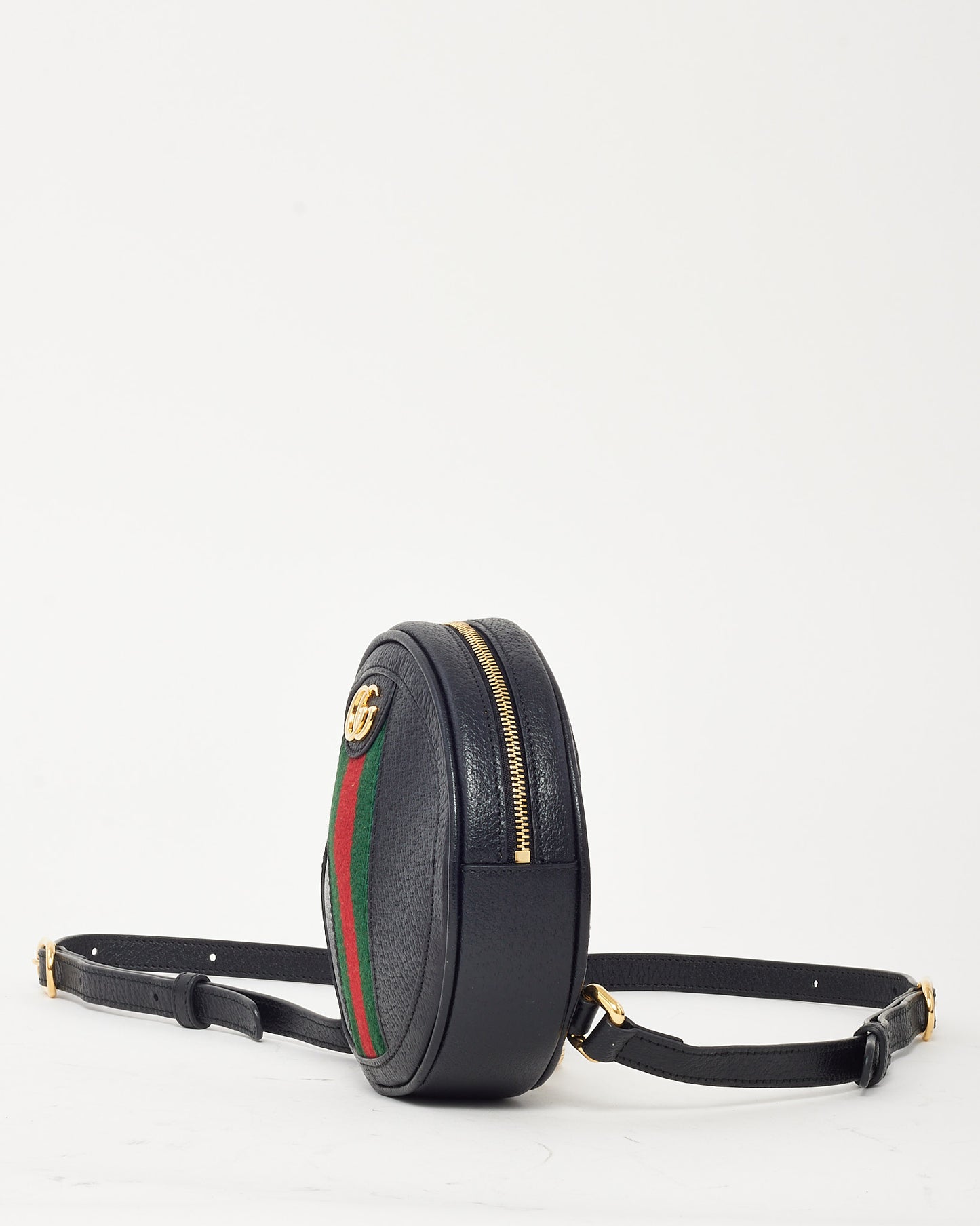 Sac bandoulière Gucci Horsebit 1955 petit modèle en toile monogrammée