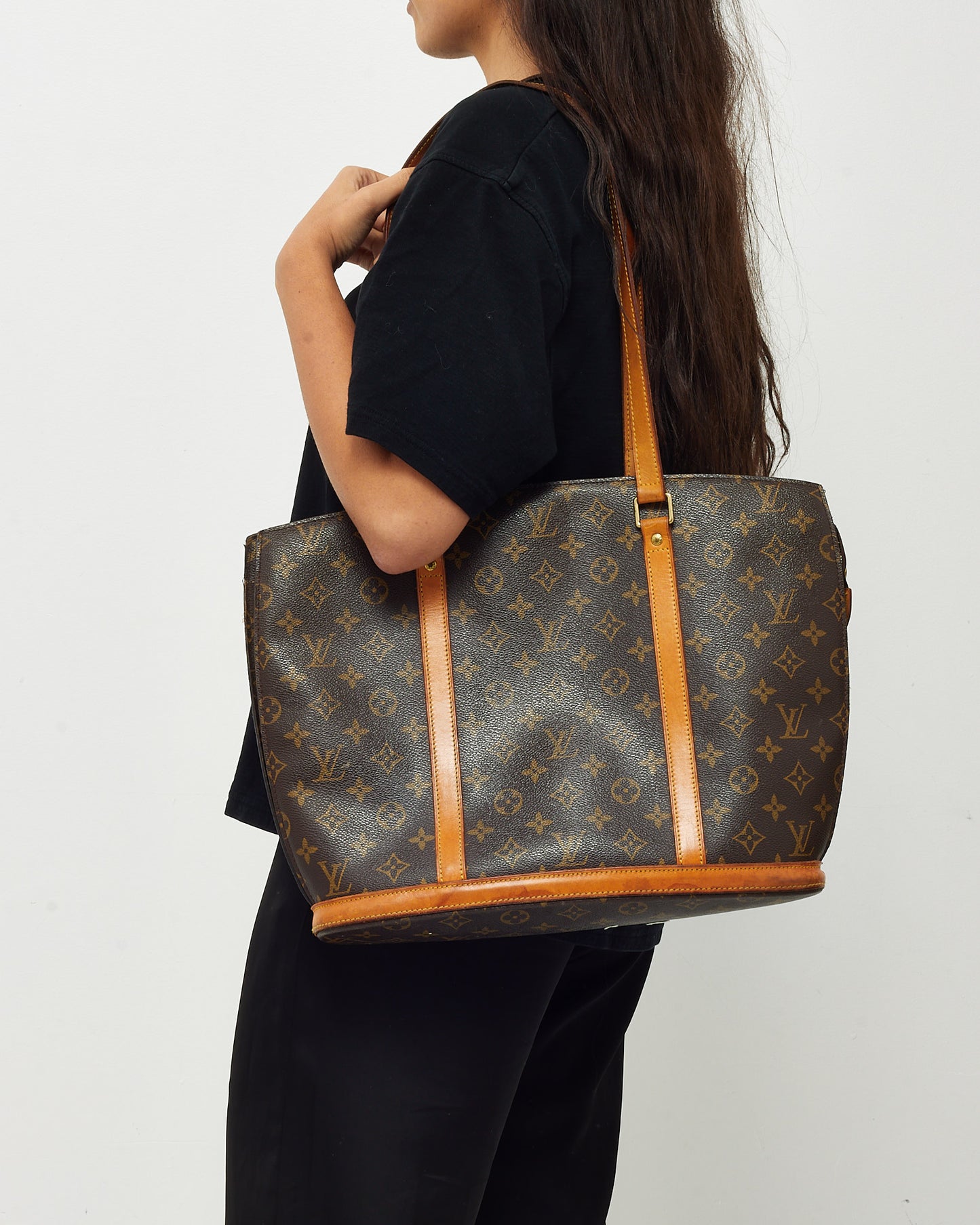 Louis Vuitton Monogram Canvas Babylone Tote Bag