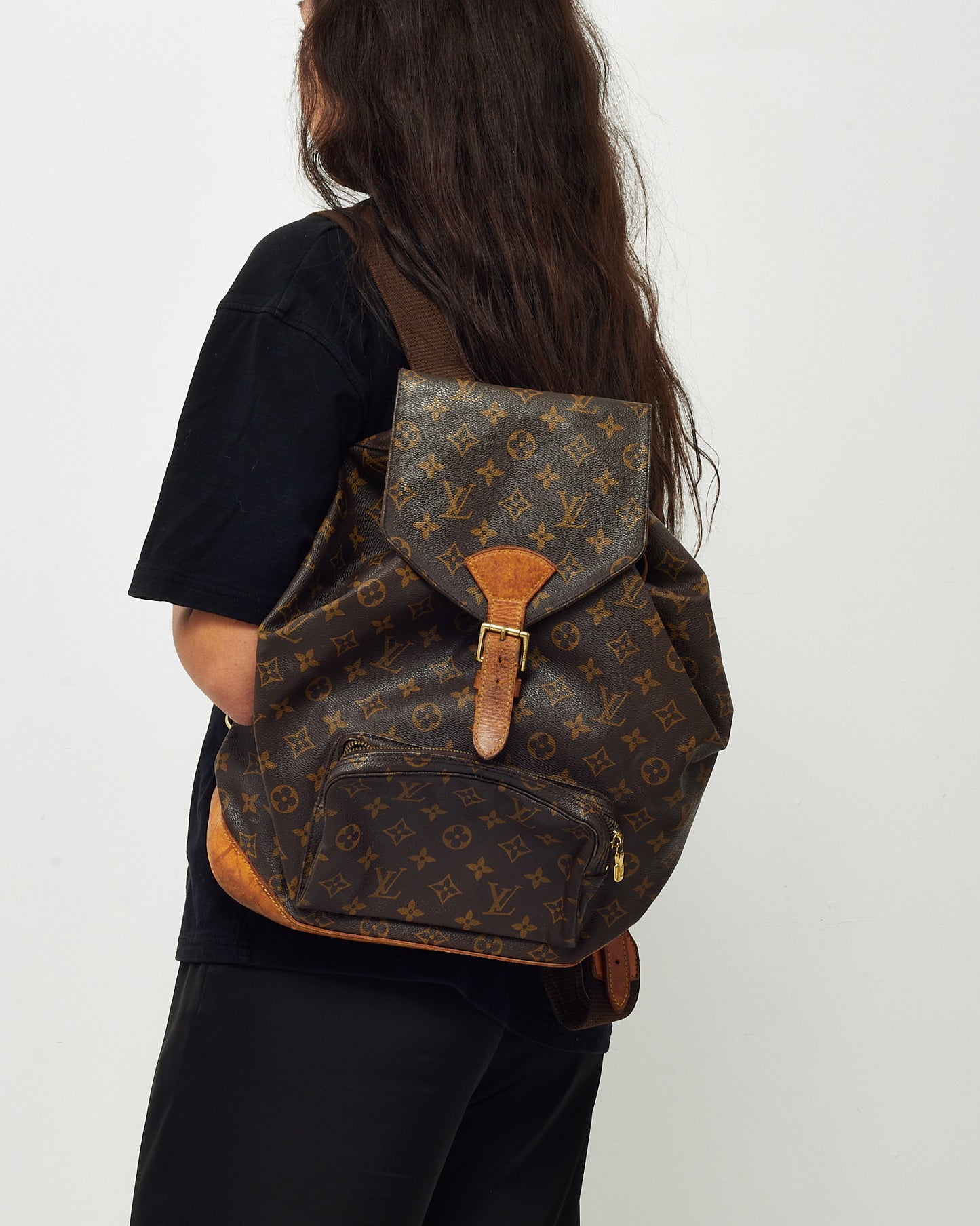 Louis Vuitton Monogram Canvas Montsouris Backpack GM