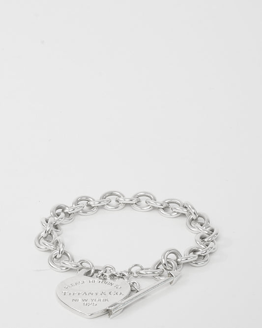 Tiffany & Co. Sterling Silver Return To Tiffany Lovestruck Heart Tag Bracelet