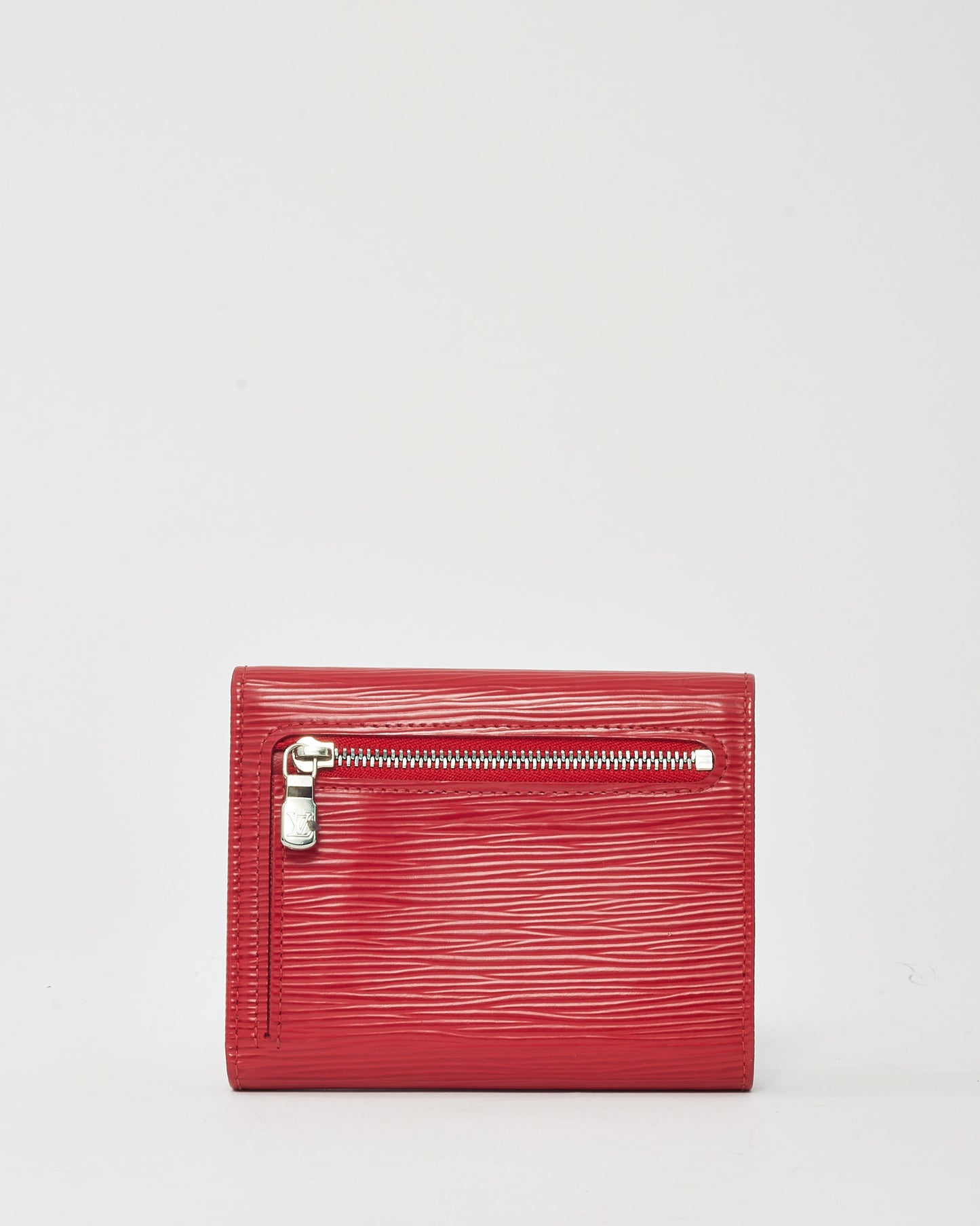 Louis Vuitton Red Epi Leather SHW Compact Koala Wallet