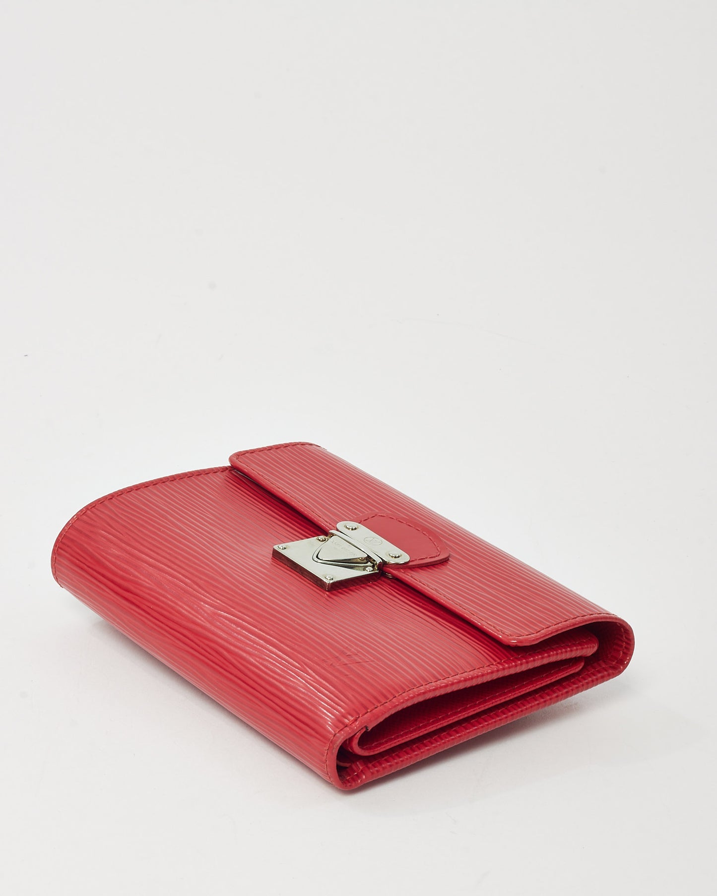 Louis Vuitton Red Epi Leather SHW Compact Koala Wallet