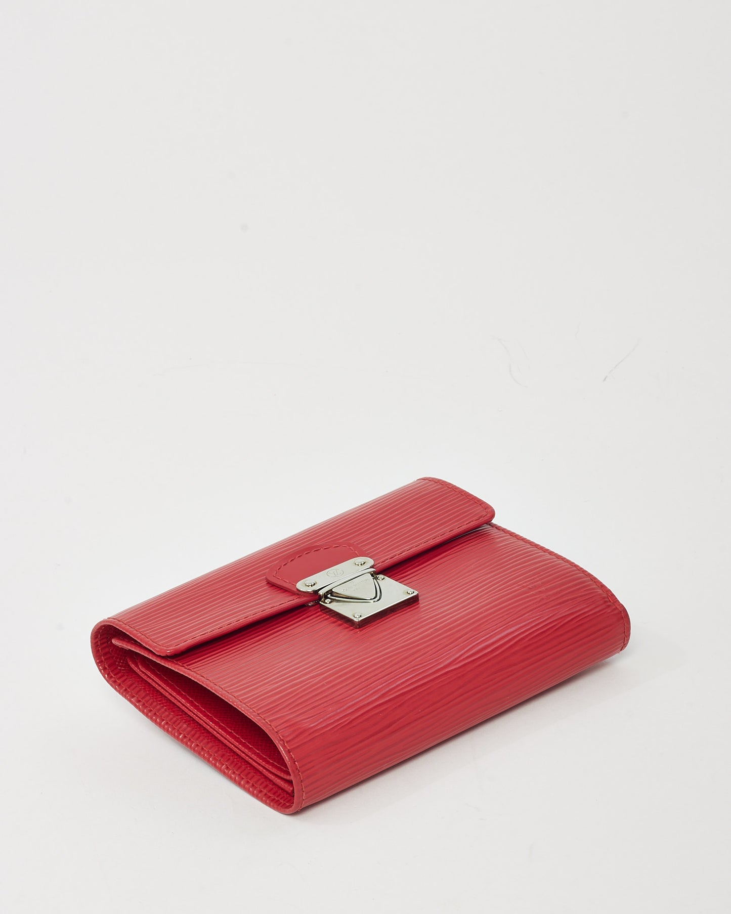 Louis Vuitton Red Epi Leather SHW Compact Koala Wallet