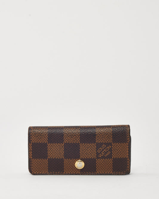 Louis Vuitton Damier Ebene Coated Canvas 4 Key Holder