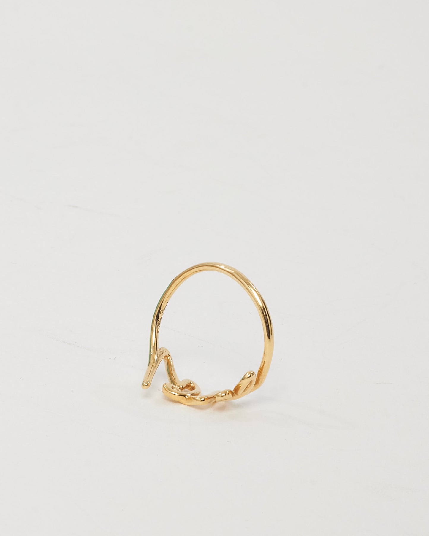 Tiffany & Co. 18k Yellow Gold Paloma's Graffiti Love Ring - 6.5