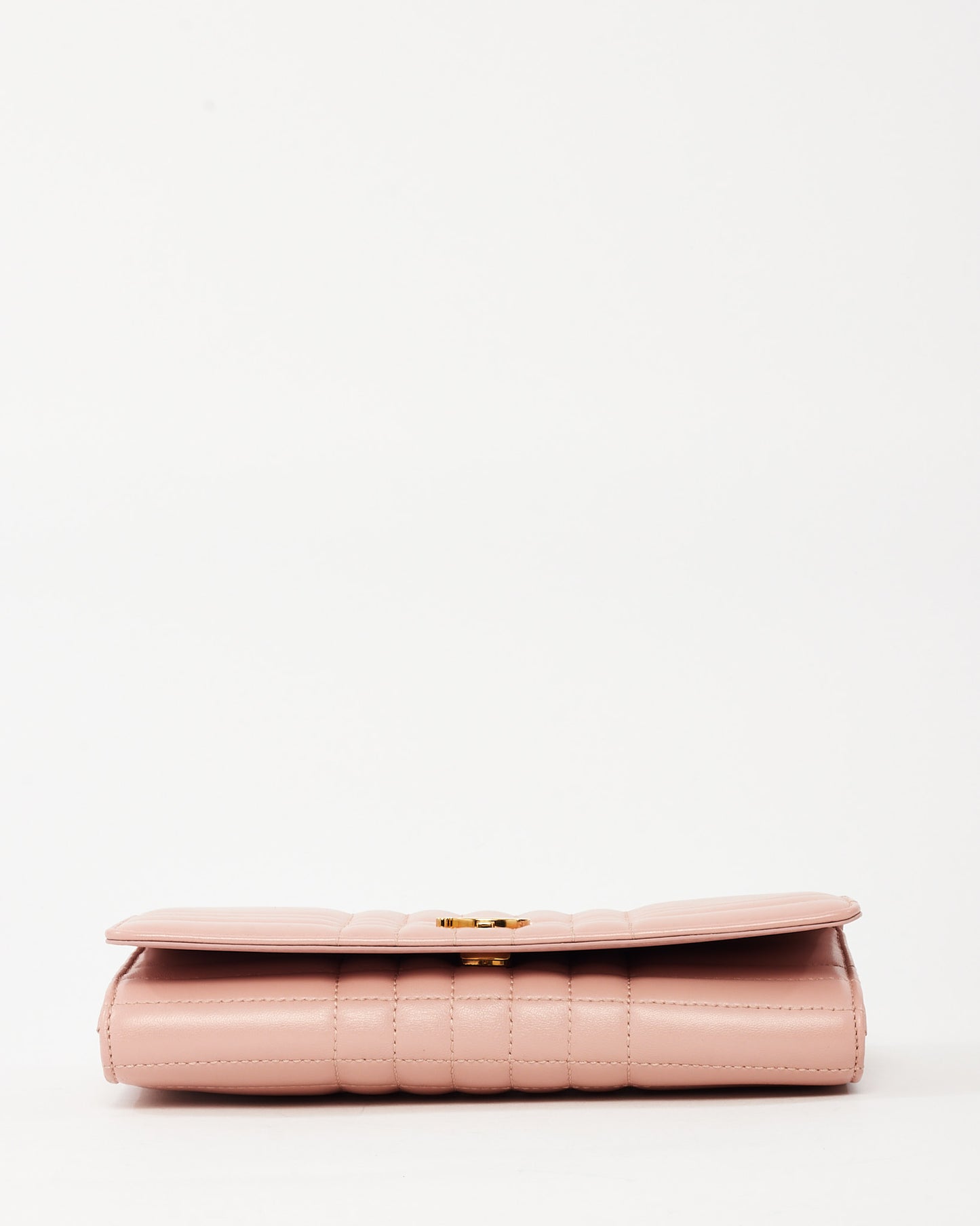 Sac porté épaule petit modèle Lola en tweed beige archive Burberry