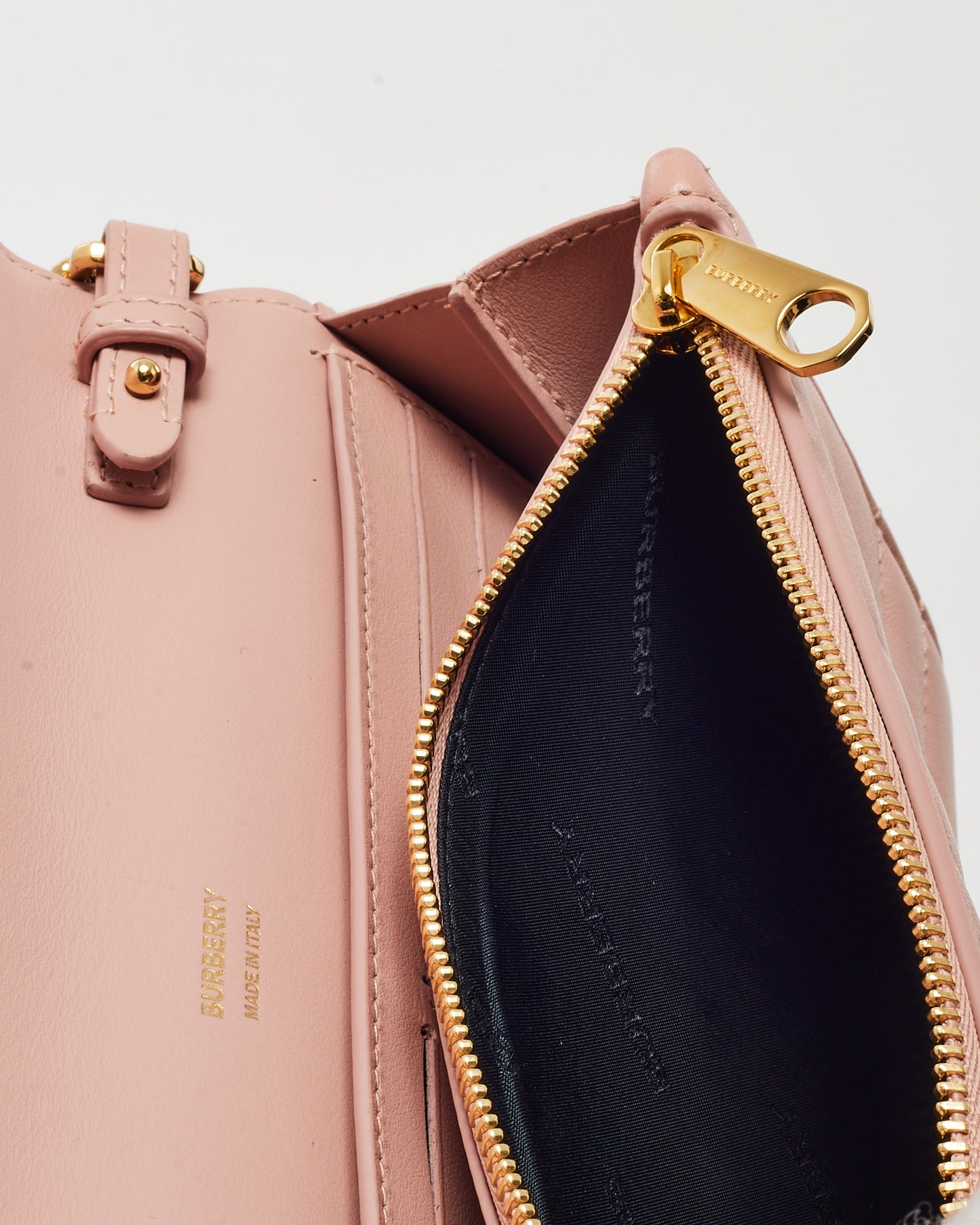 Sac porté épaule petit modèle Lola en tweed beige archive Burberry