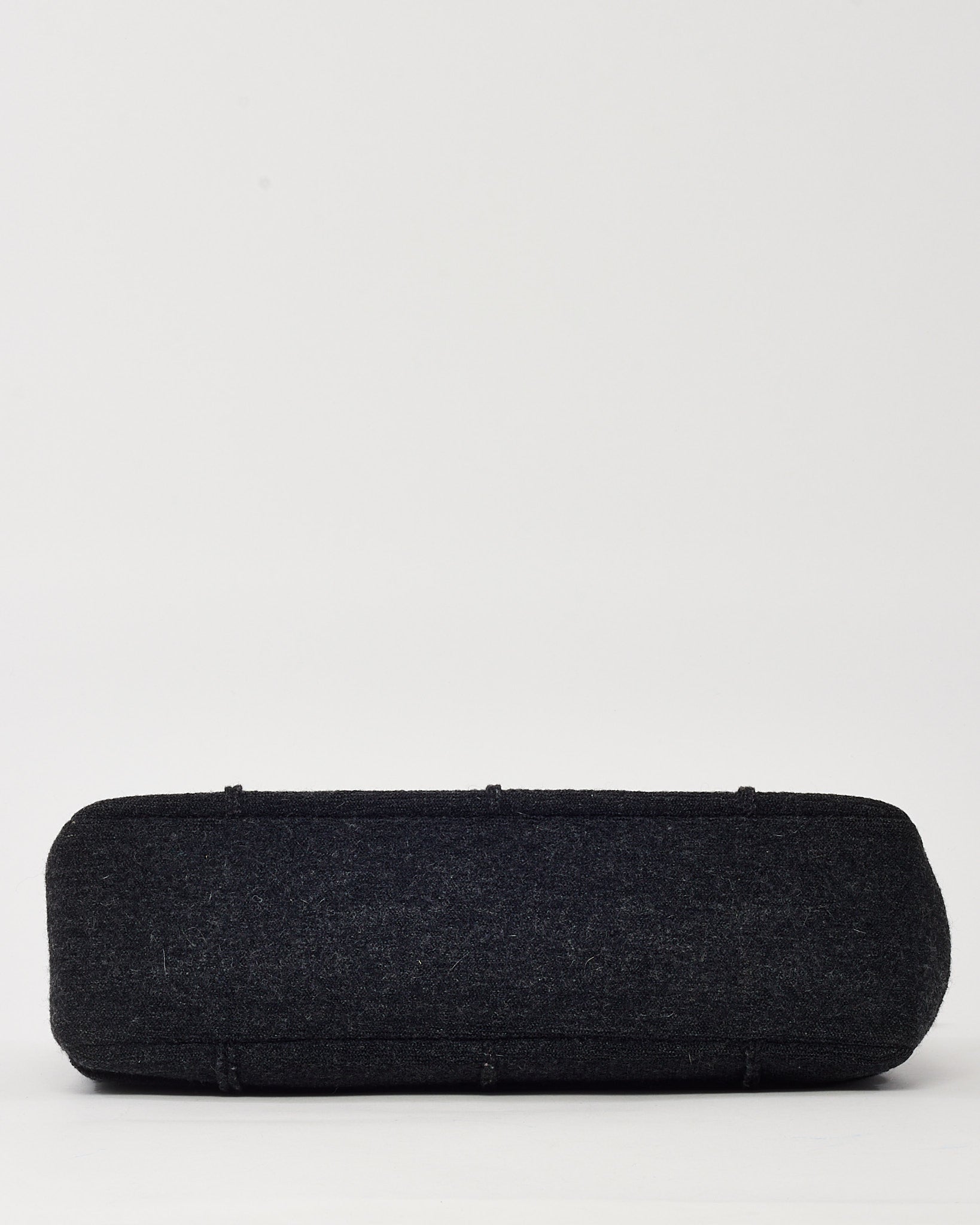 Buy Chanel Dark Grey Wool Chocolate Bar 2.55 Re-Issue Flap Bag
