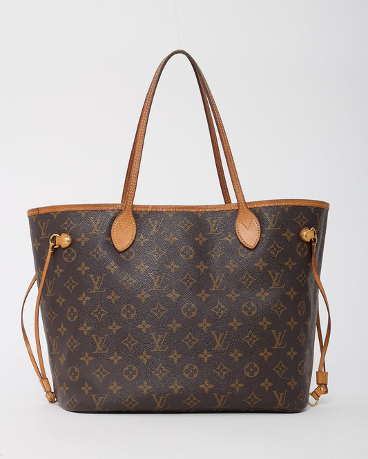 Louis Vuitton Monogram Coated Canvas Neverfull MM