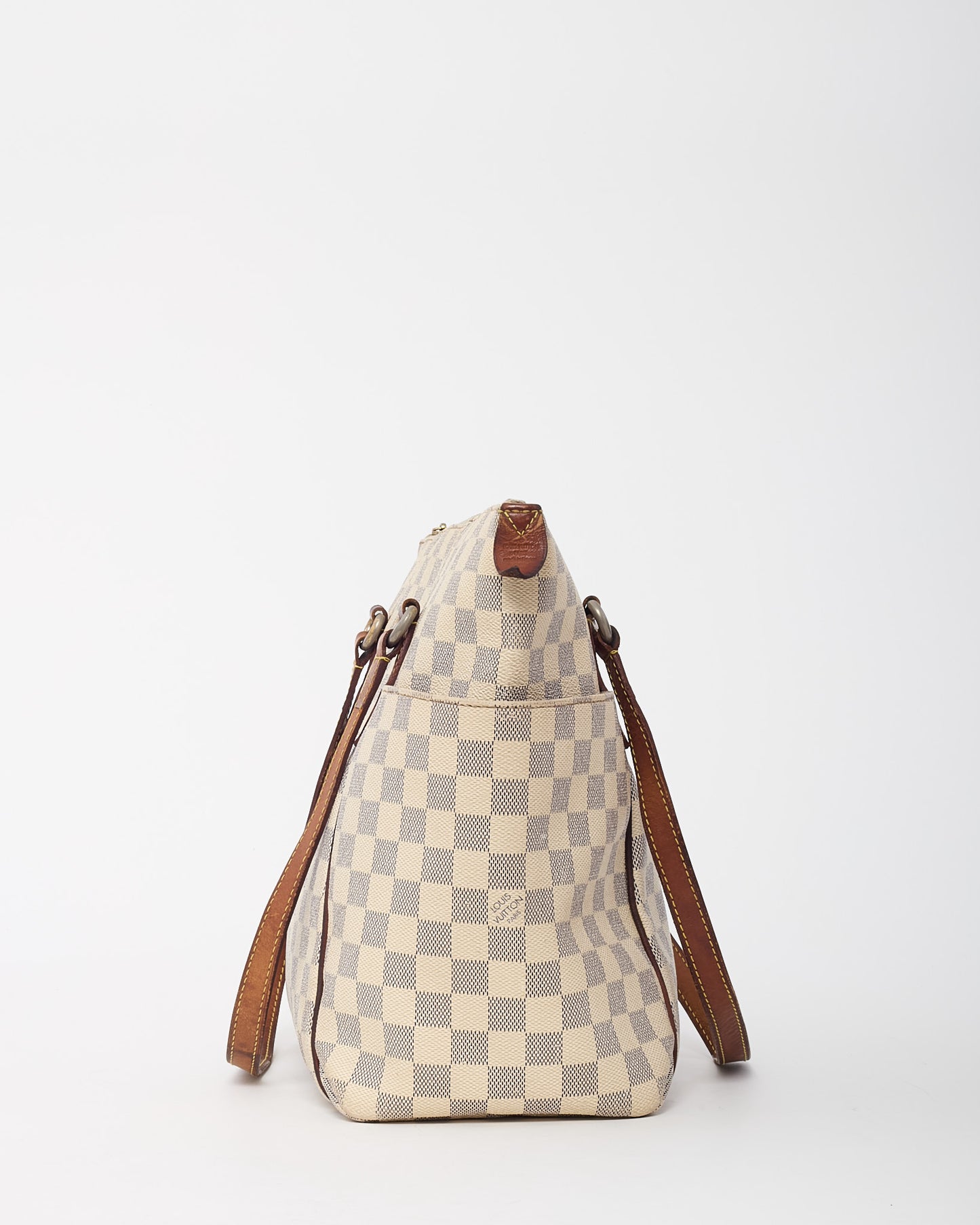 Sac cabas Louis Vuitton Damier Ebene en toile enduite modèle Totally PM