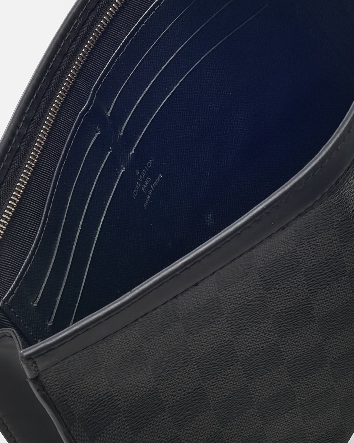 Louis Vuitton Black Damier Graphite Pochette Voyage MM