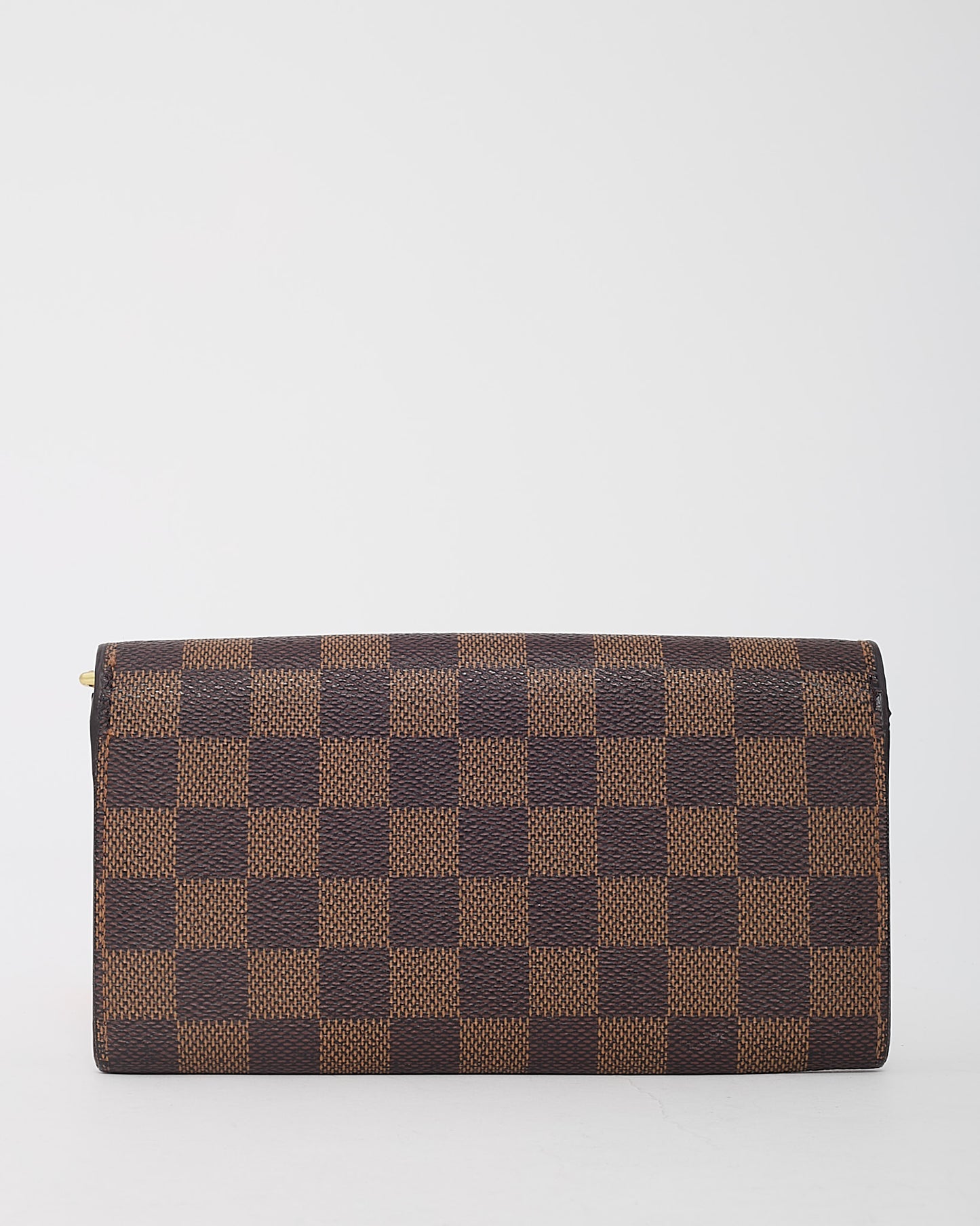 Louis Vuitton Damier Ebene Canvas Sarah Long Wallet