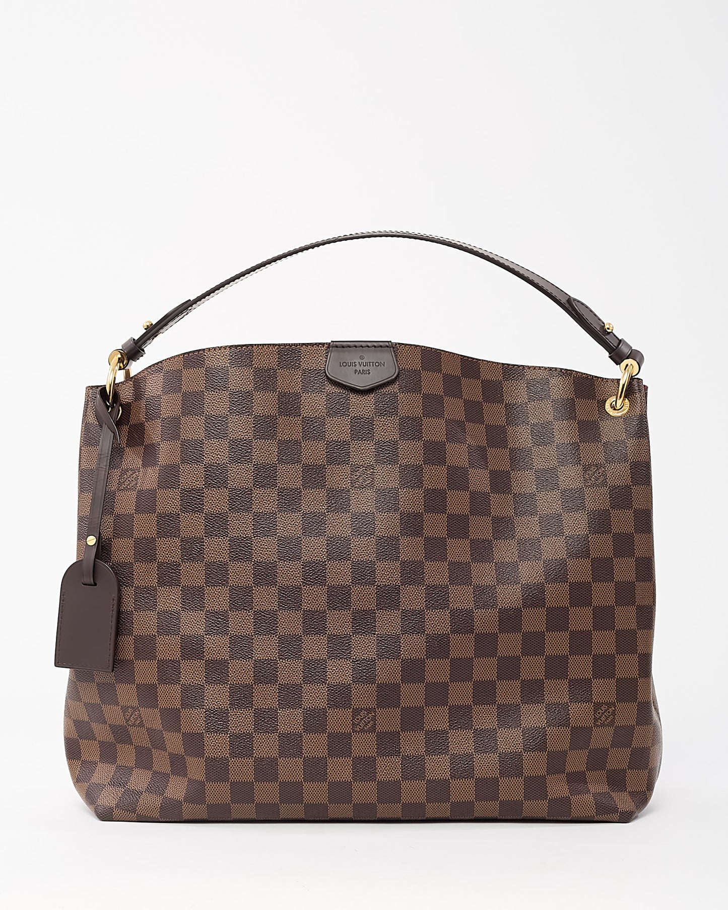 Louis Vuitton Damier Ebene Coated Canvas Graceful MM Shoulder Bag