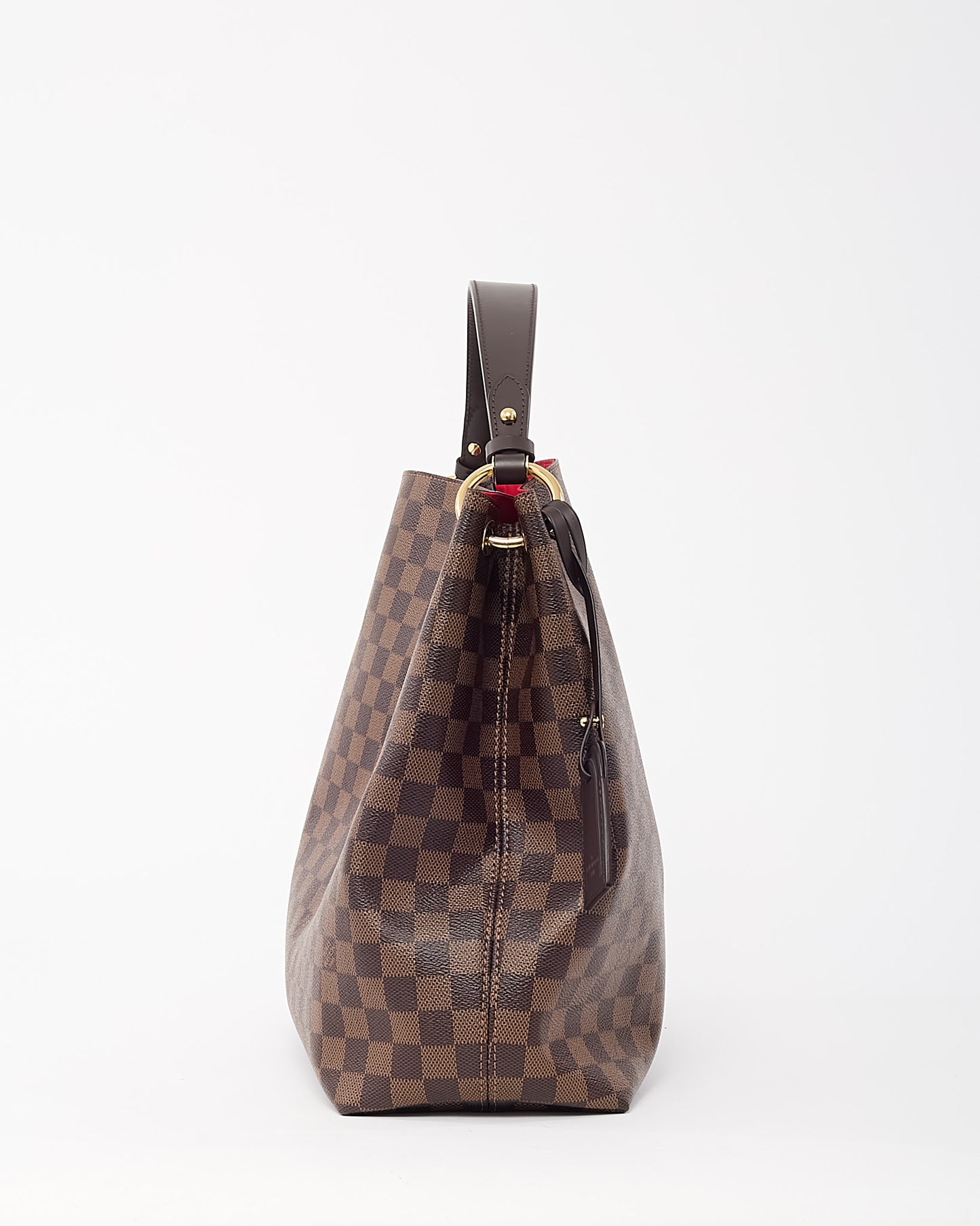 Louis Vuitton Damier Ebene Coated Canvas Graceful MM Shoulder Bag