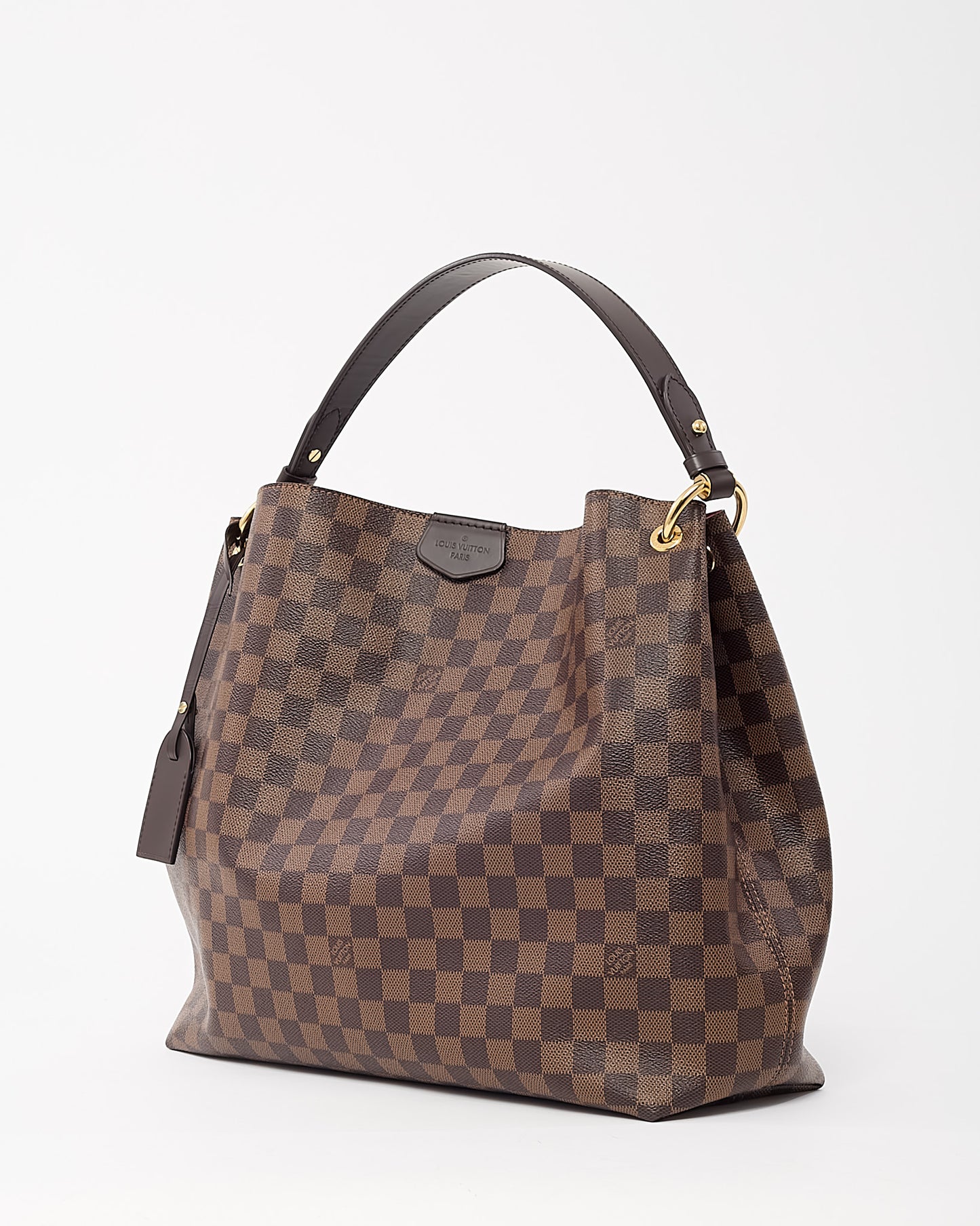 Louis Vuitton Damier Ebene Coated Canvas Graceful MM Shoulder Bag