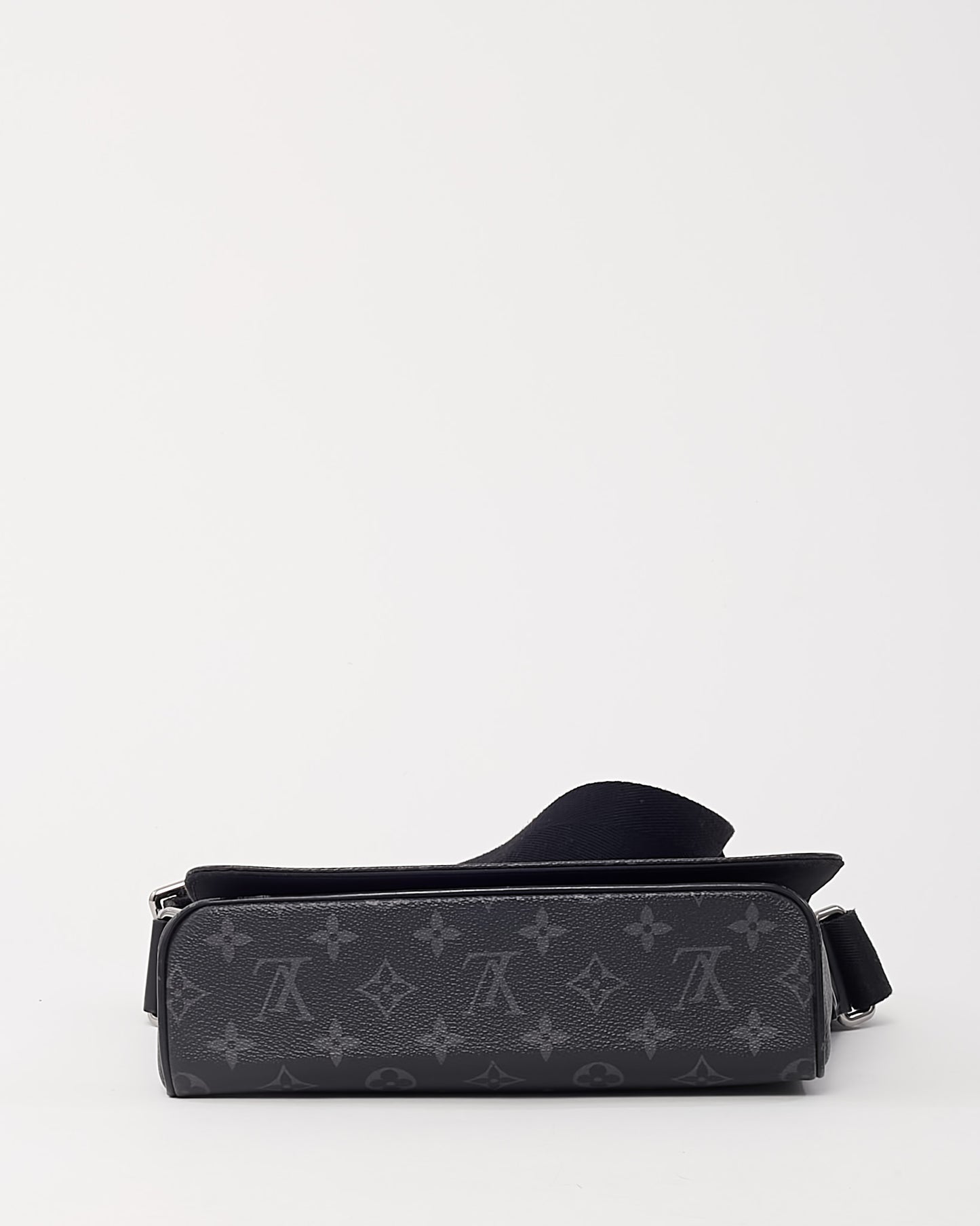 Louis Vuitton Black Monogram Eclipse Coated Canvas District PM Crossbody Bag