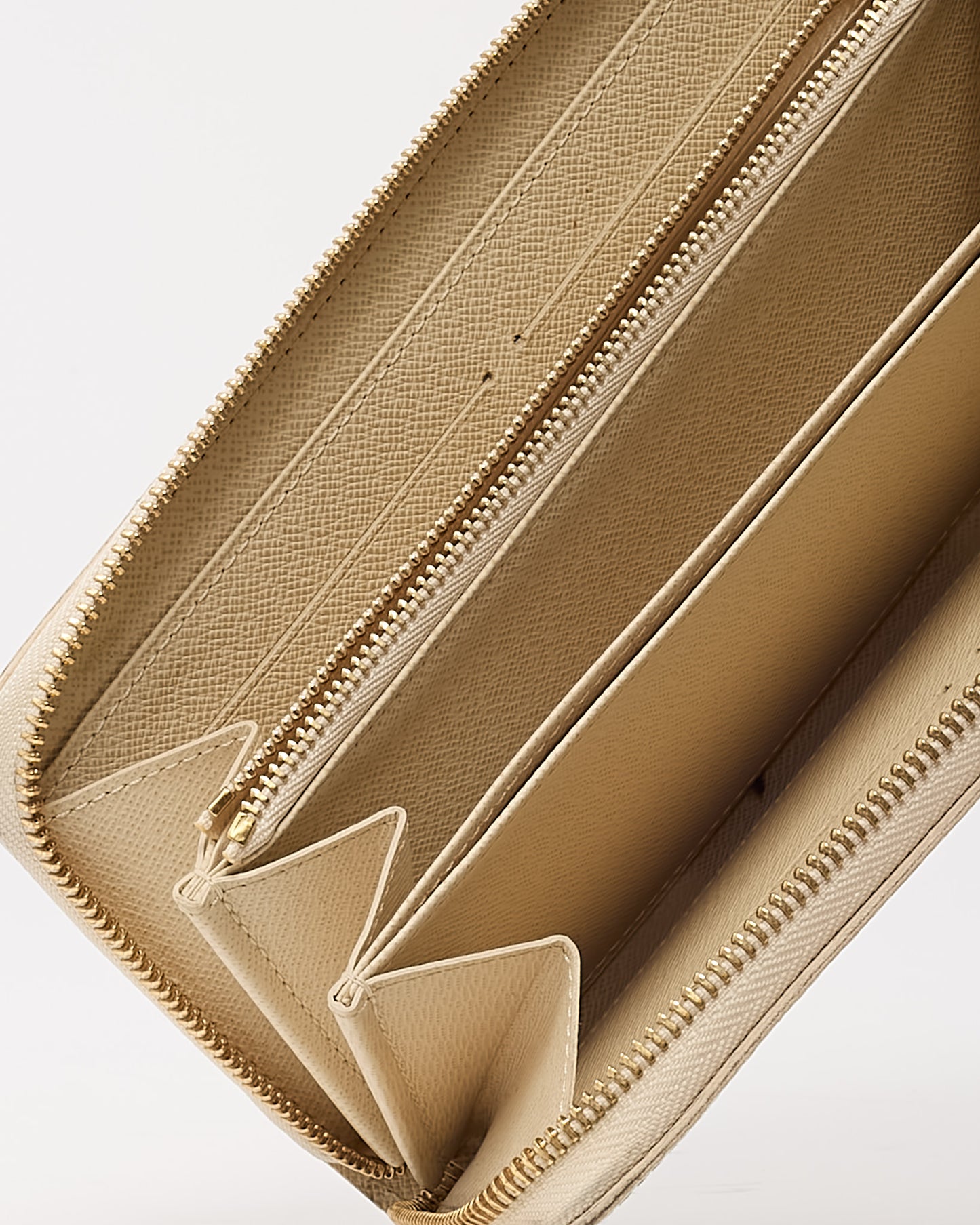 Louis Vuitton White Damier Azur Coated Canvas Zippy Wallet